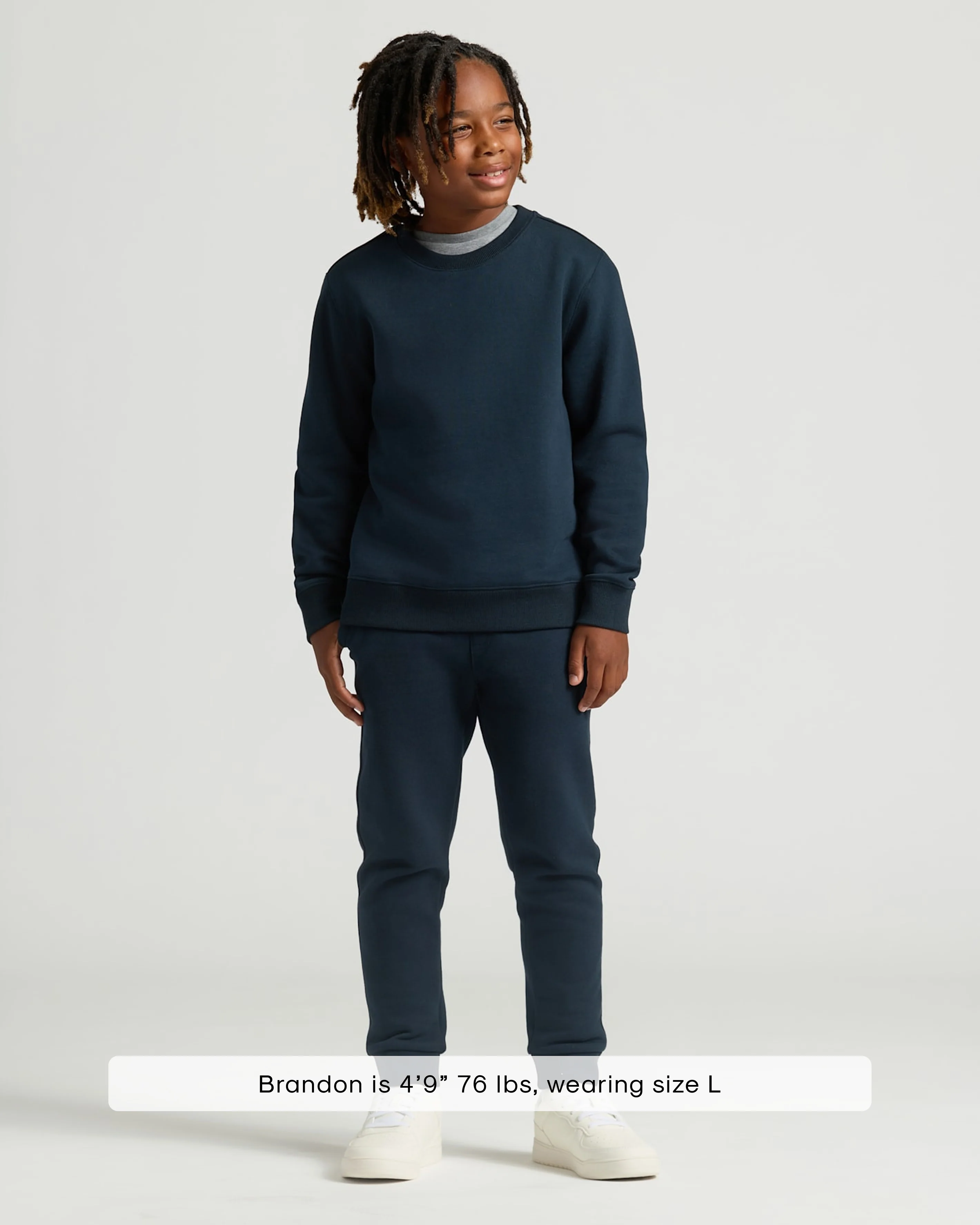 Boys' Black & Navy Fleece Joggers 2-Pack - Image 7