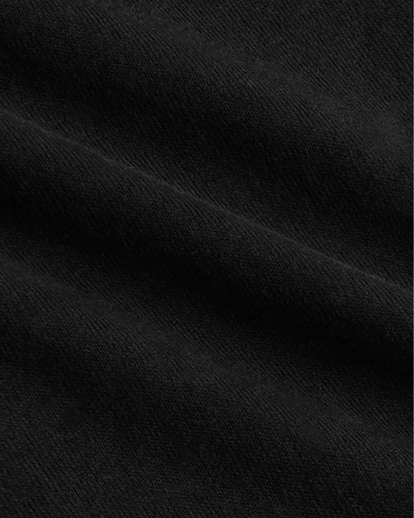 Boys' Black Classic Long Sleeve Curved Hem Crew - Image 8