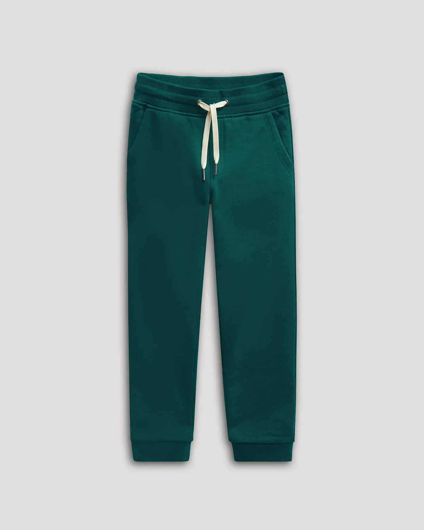 Boys' Deep Emerald Fleece Jogger - Image 2