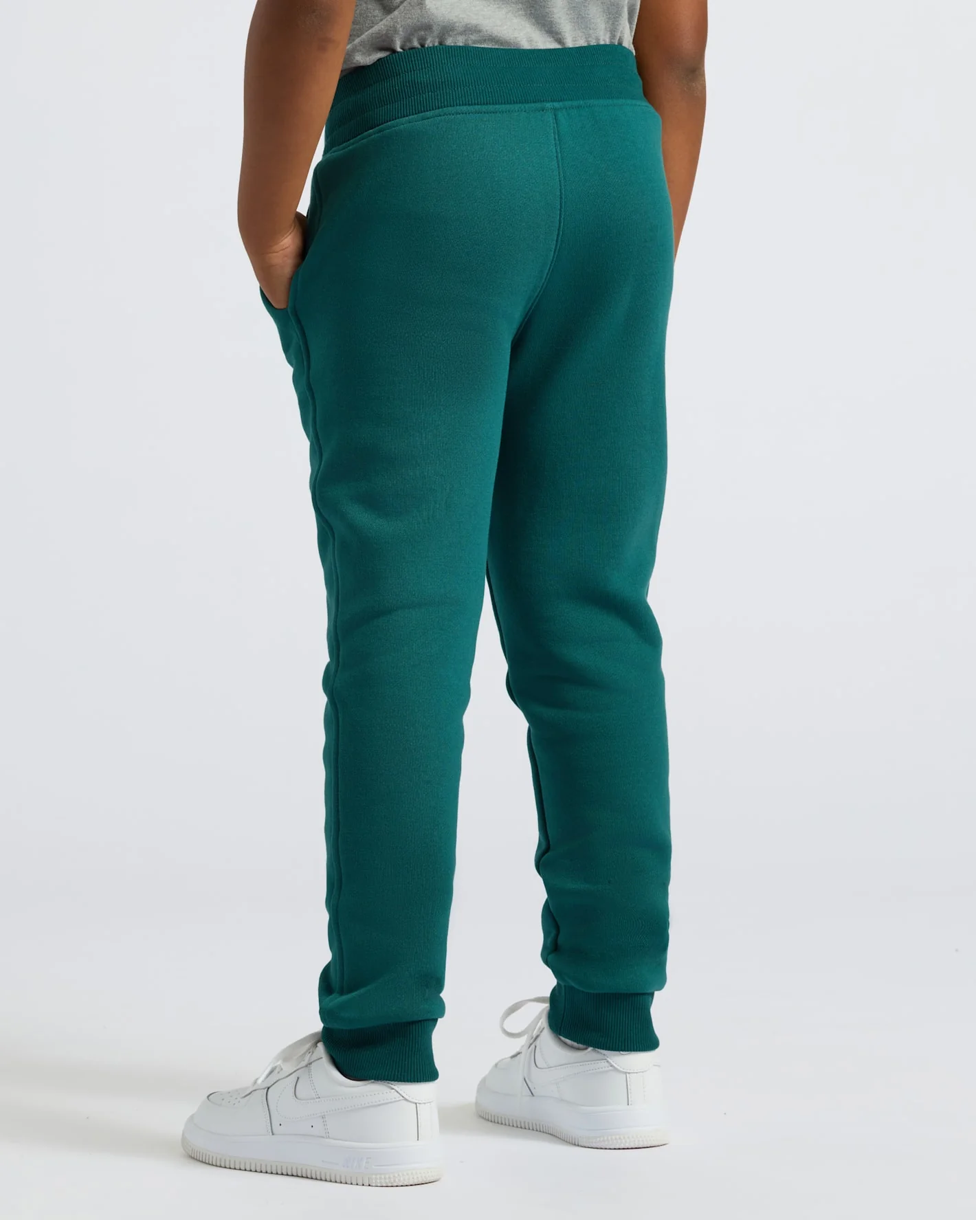 Boys' Deep Emerald Fleece Jogger - Image 4