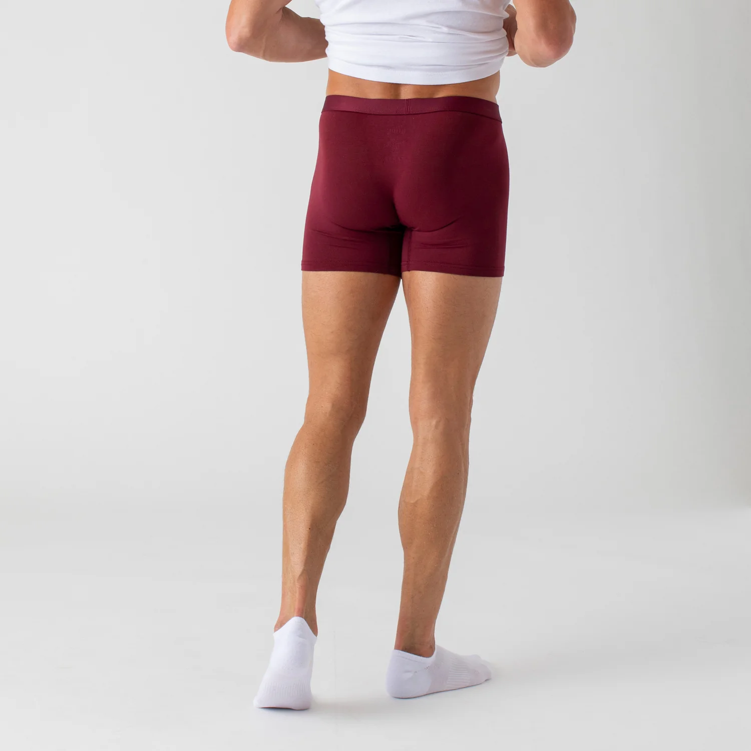 Burgundy Boxer Briefs 3-Pack - Image 3