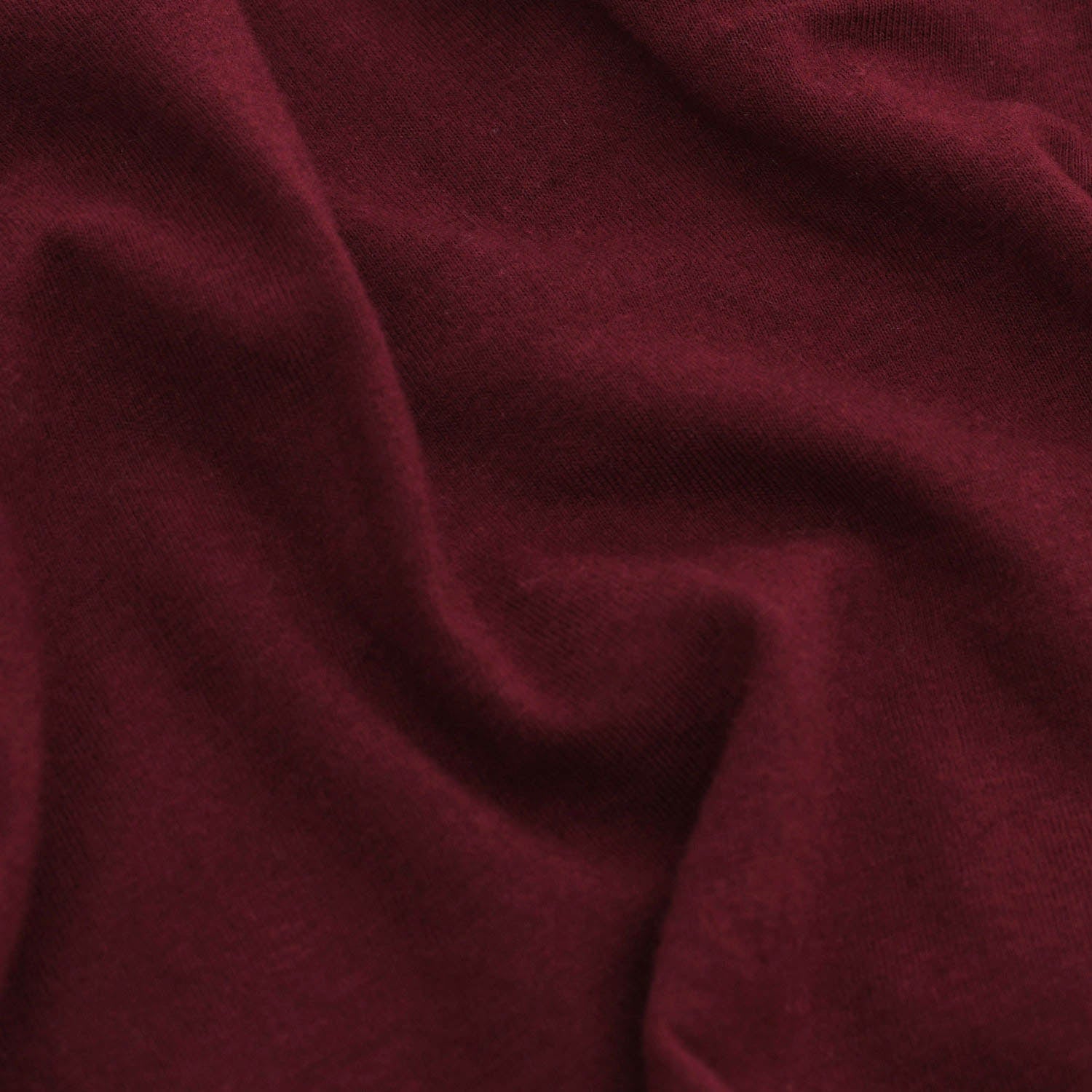 Burgundy Short Sleeve Crew Neck Tee - Image 5