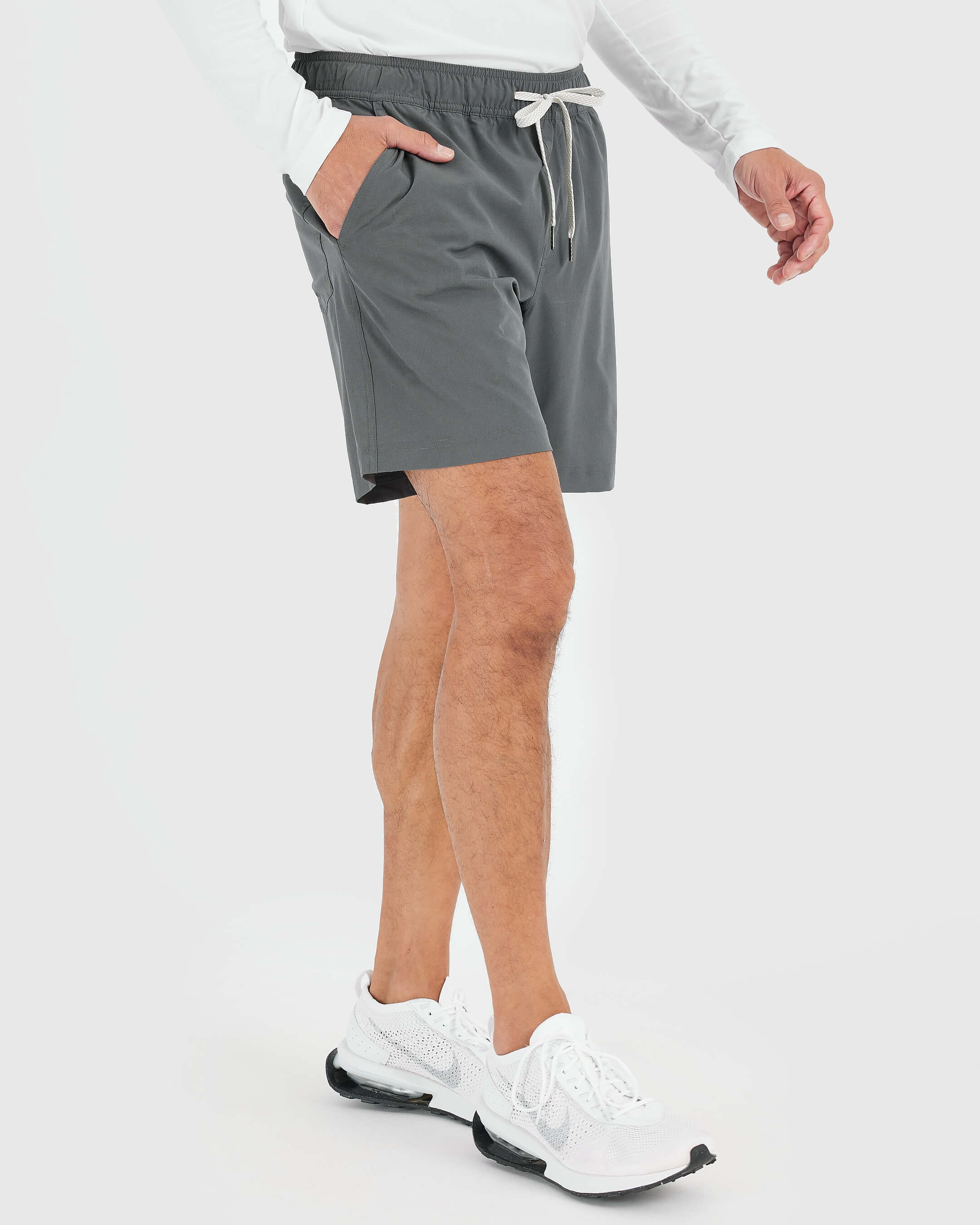 Carbon Active Quick Dry Shorts with Liner - Image 4