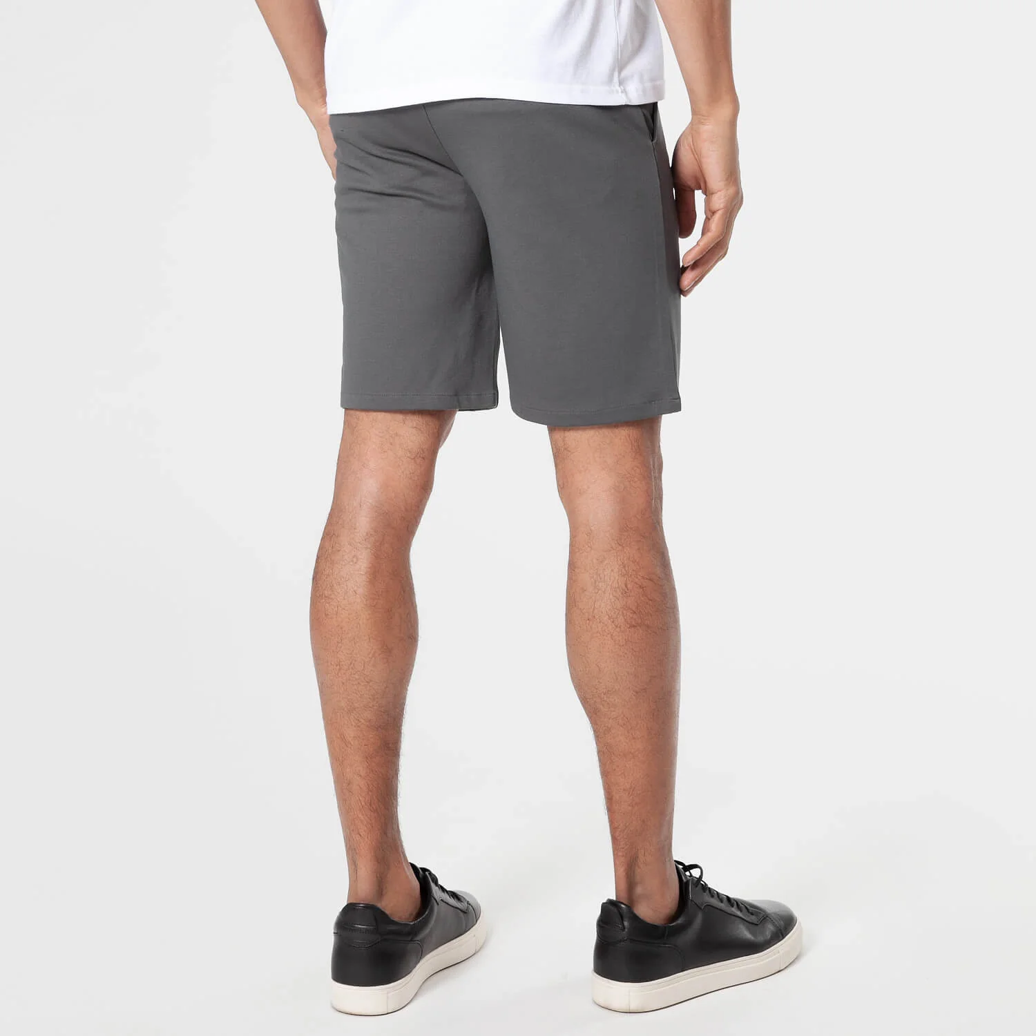 9" Carbon & Khaki Comfort Knit Chino Shorts 2-Pack - Image 4