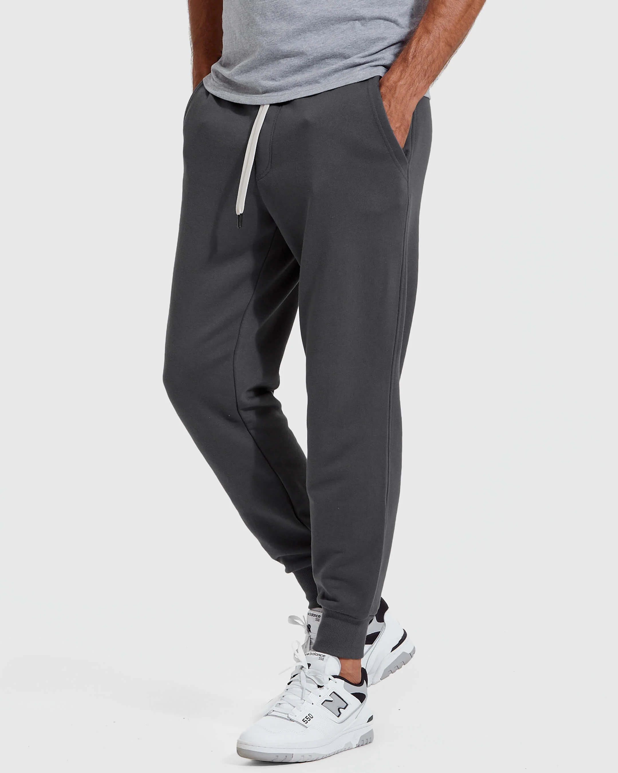 Carbon Fleece French Terry Joggers - Image 4
