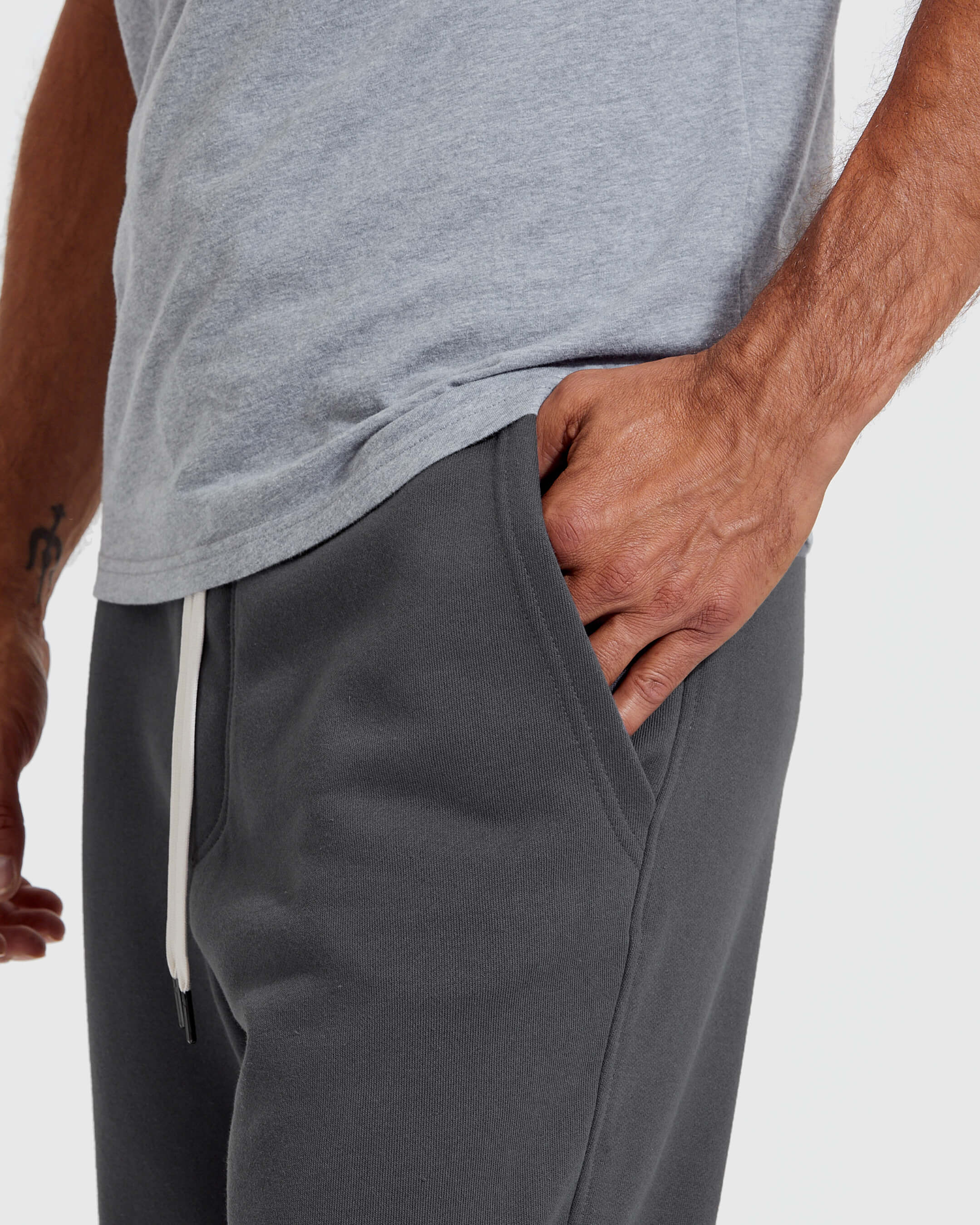 Carbon Fleece French Terry Joggers - Image 5