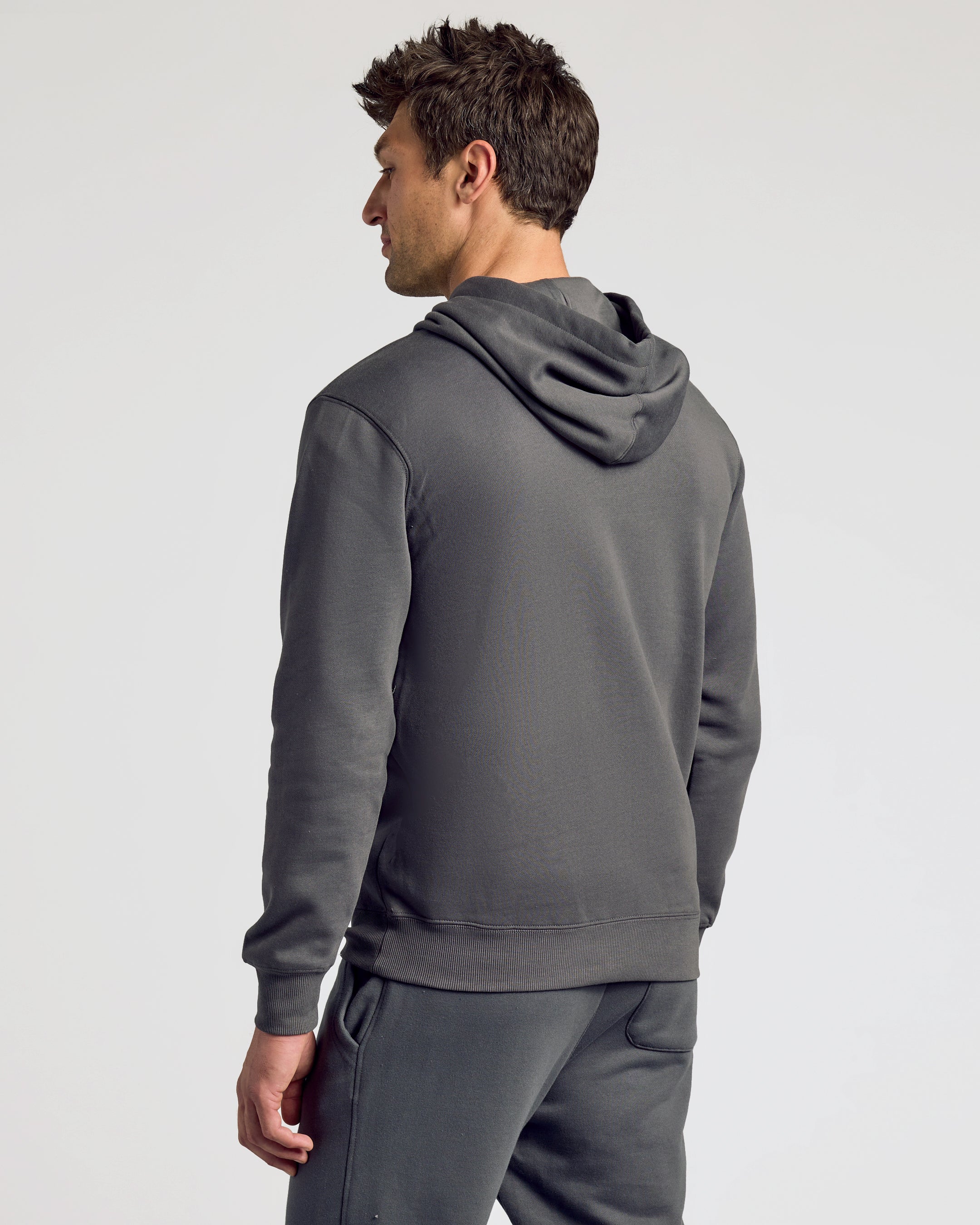 Carbon Fleece French Terry Pullover Hoodie - Image 4