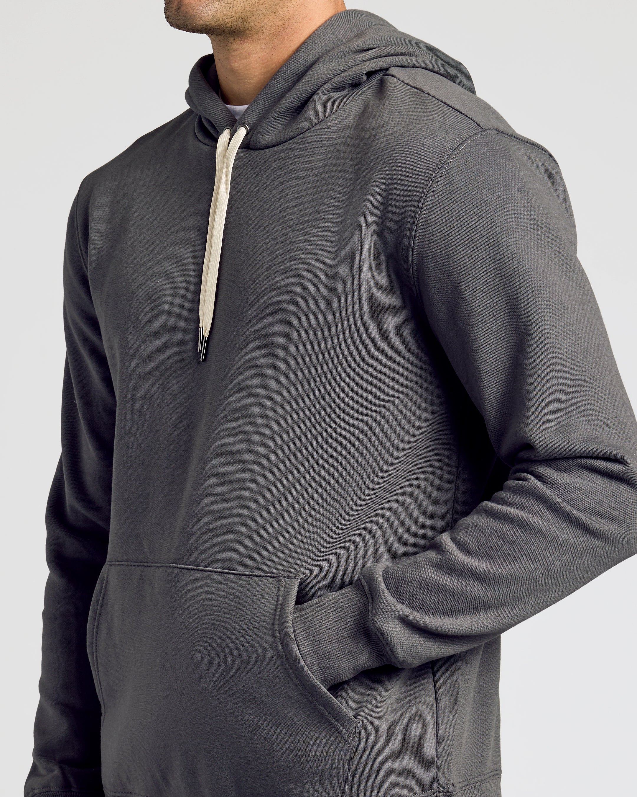 Carbon Fleece French Terry Pullover Hoodie - Image 7