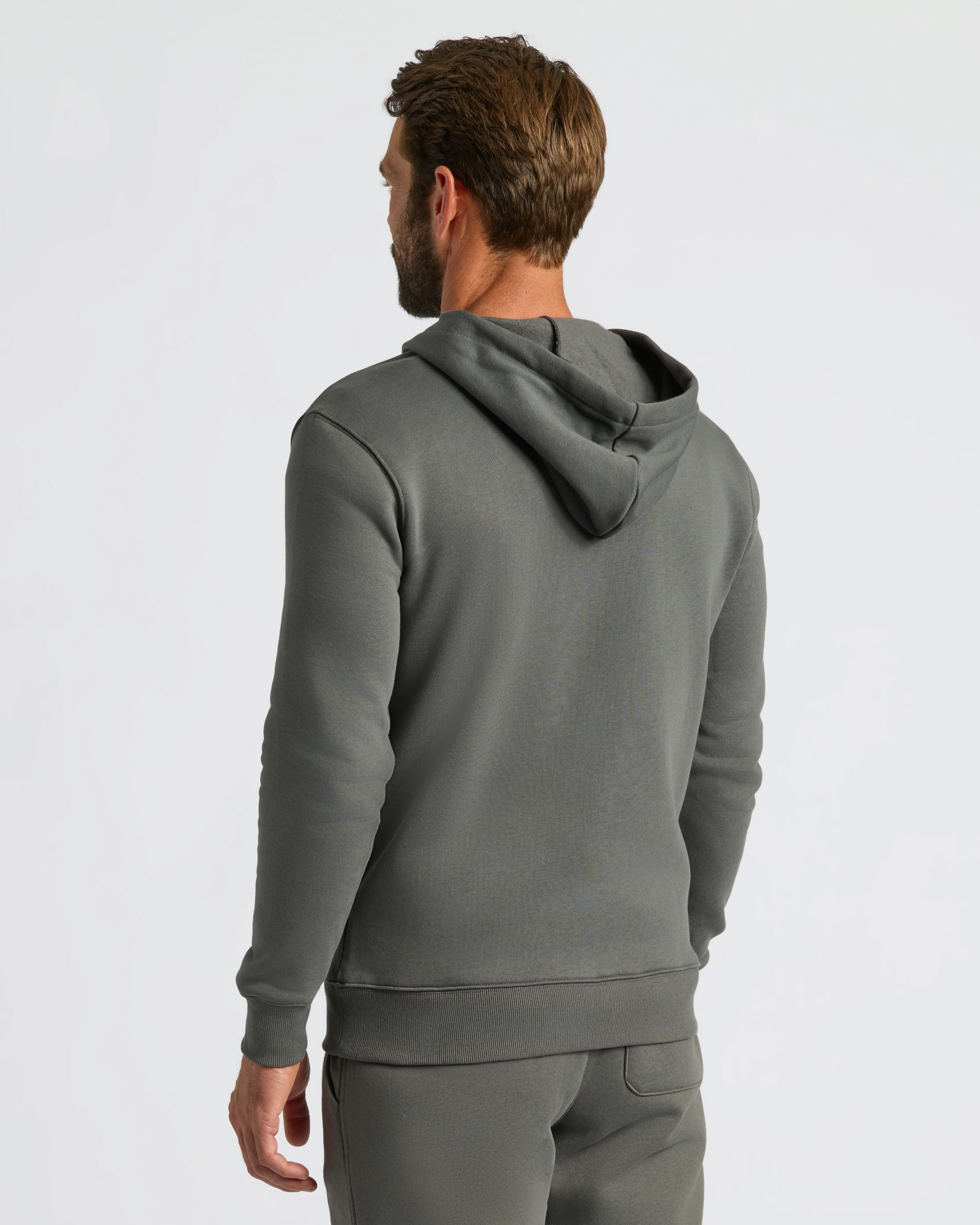 Carbon Fleece French Terry Zip Hoodie - Image 4