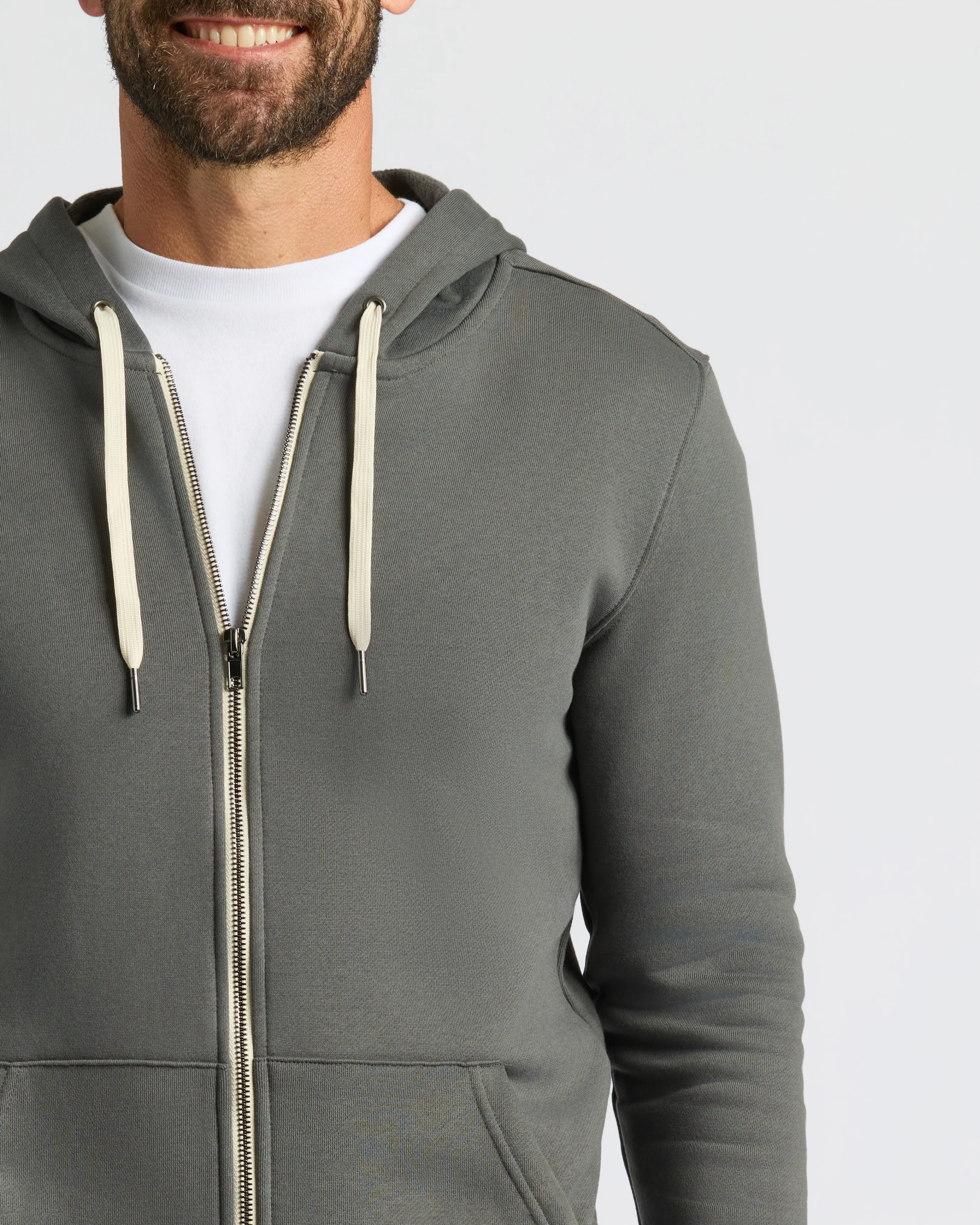 Carbon Fleece French Terry Zip Hoodie - Image 5