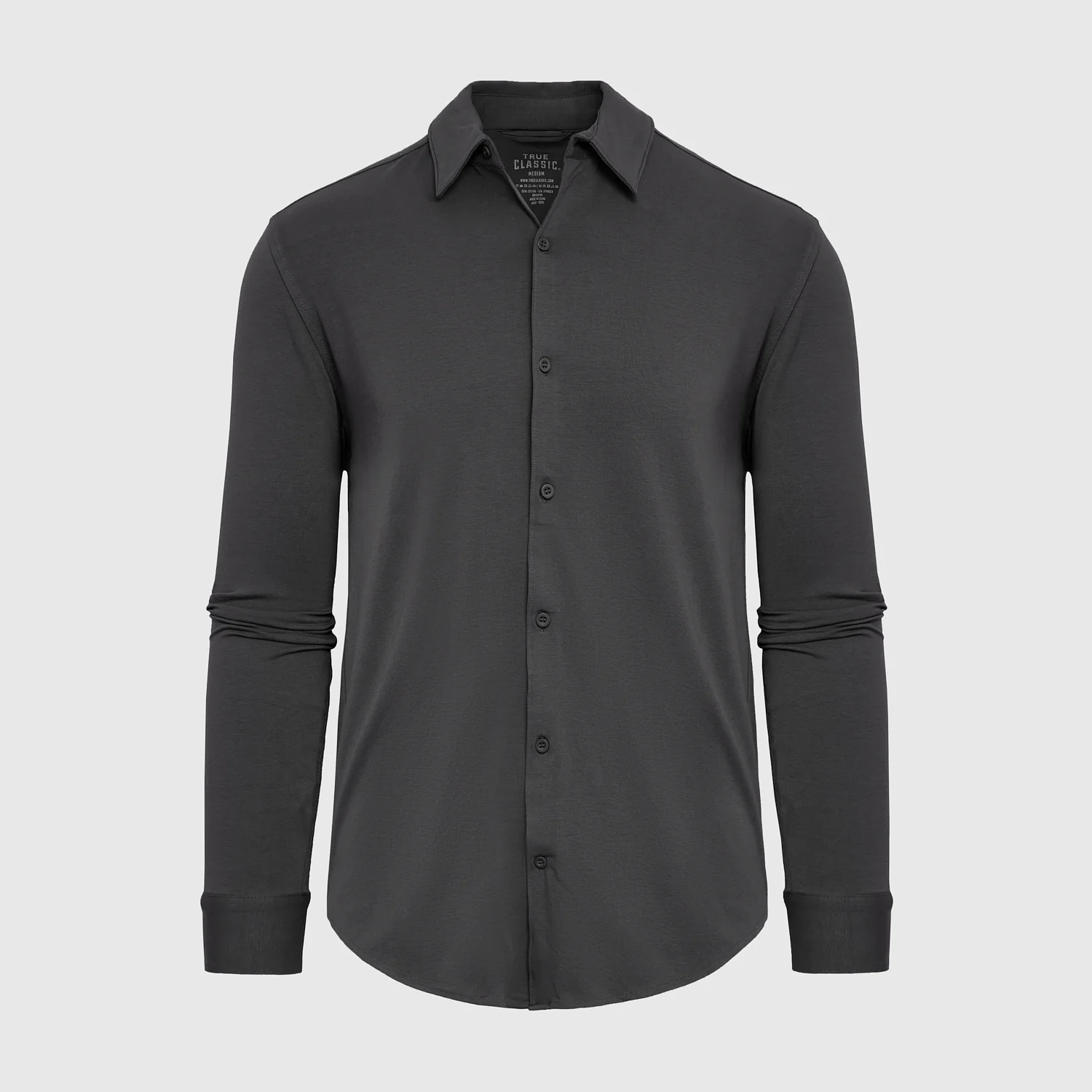 Carbon Long Sleeve Knit Shirt - Image 2