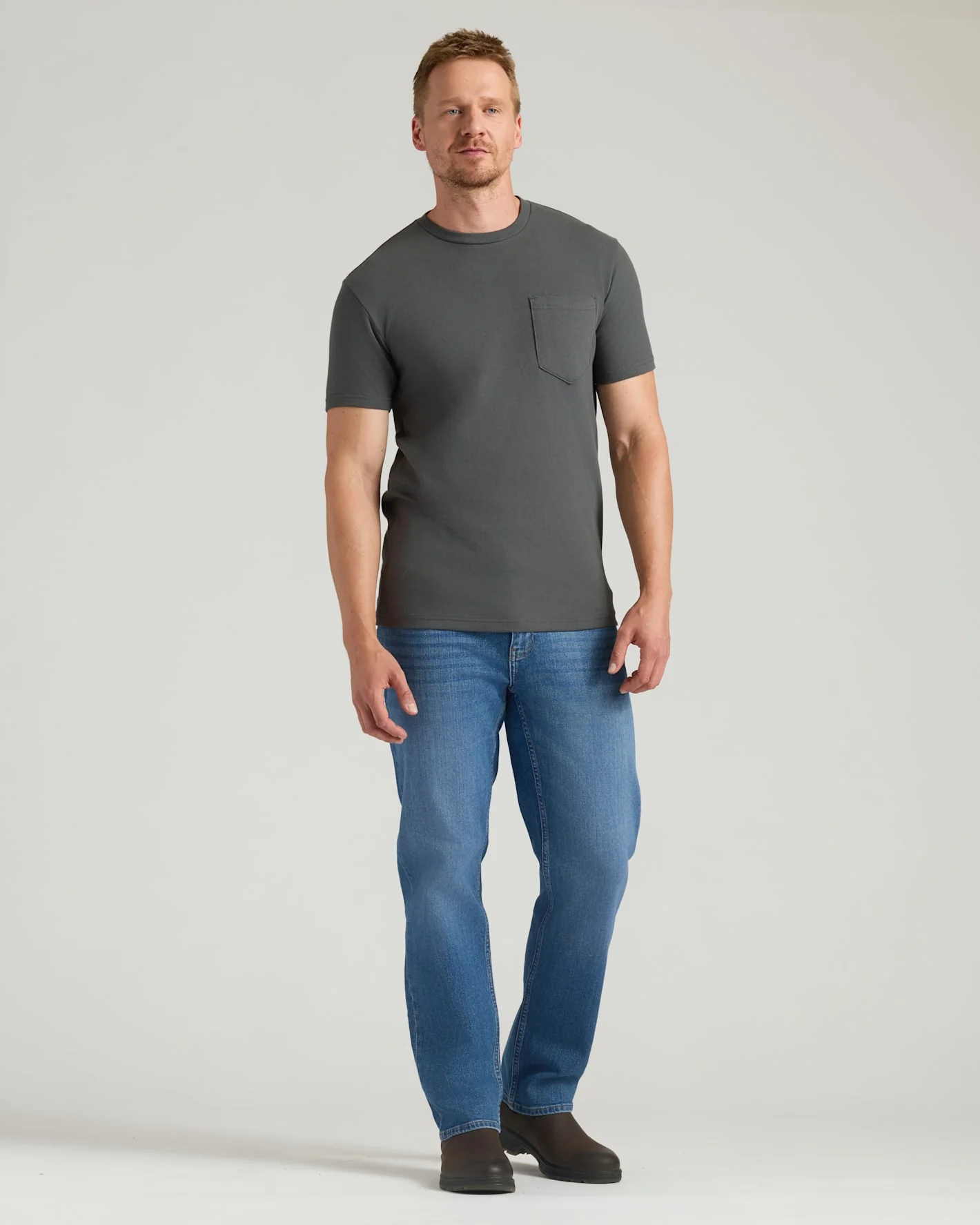 Carbon Tall Heavyweight Pocket Crew - Image 4