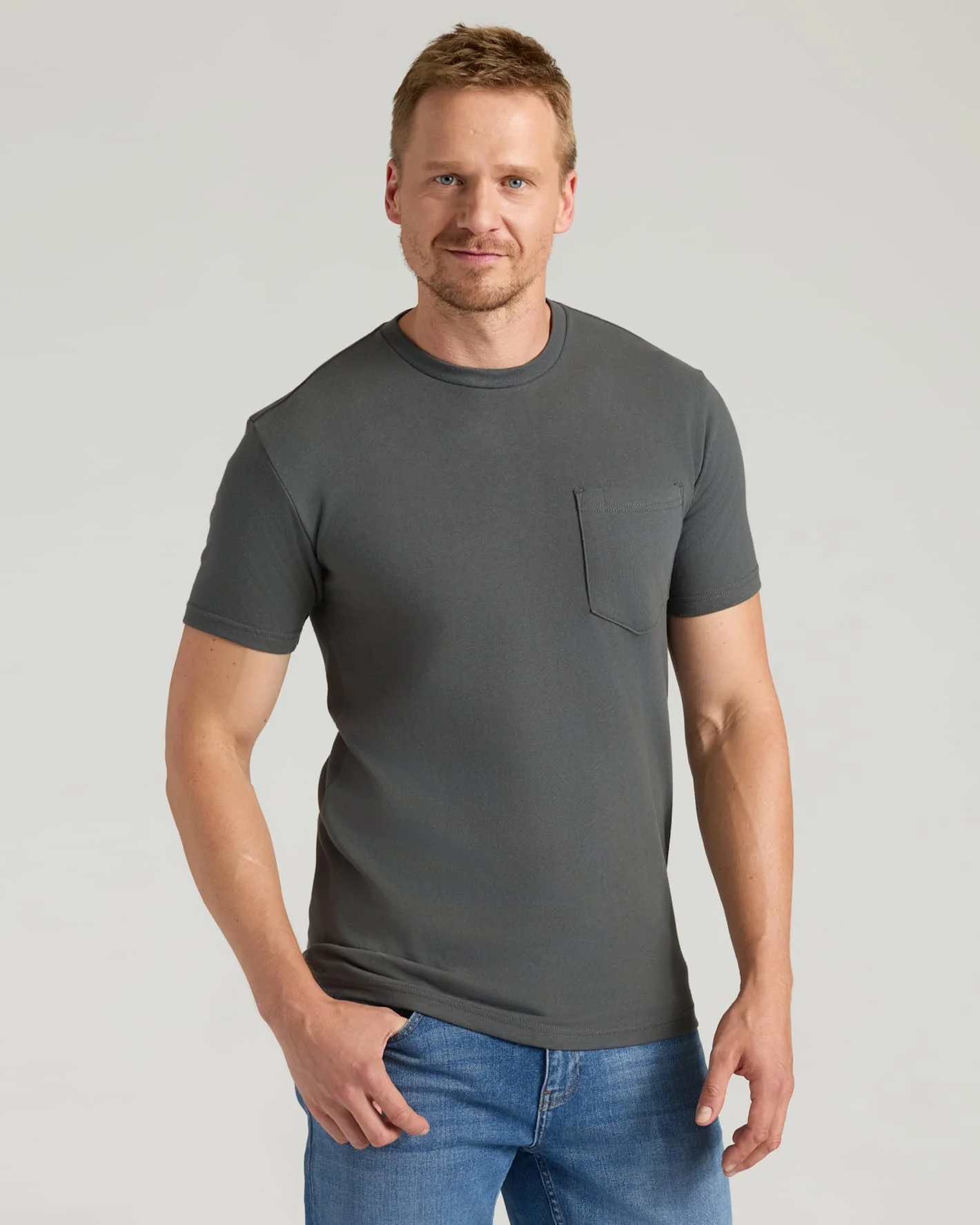 Carbon Tall Heavyweight Pocket Crew - Image 5
