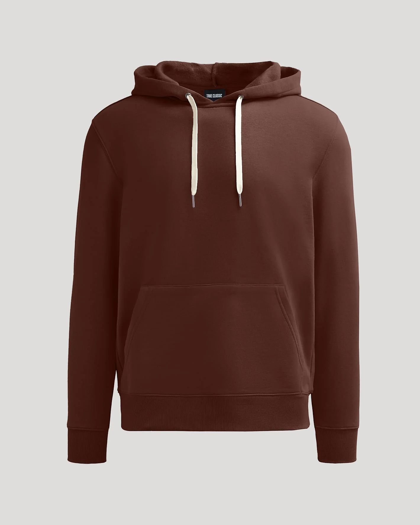 Carob Fleece French Terry Pullover Hoodie - Image 2