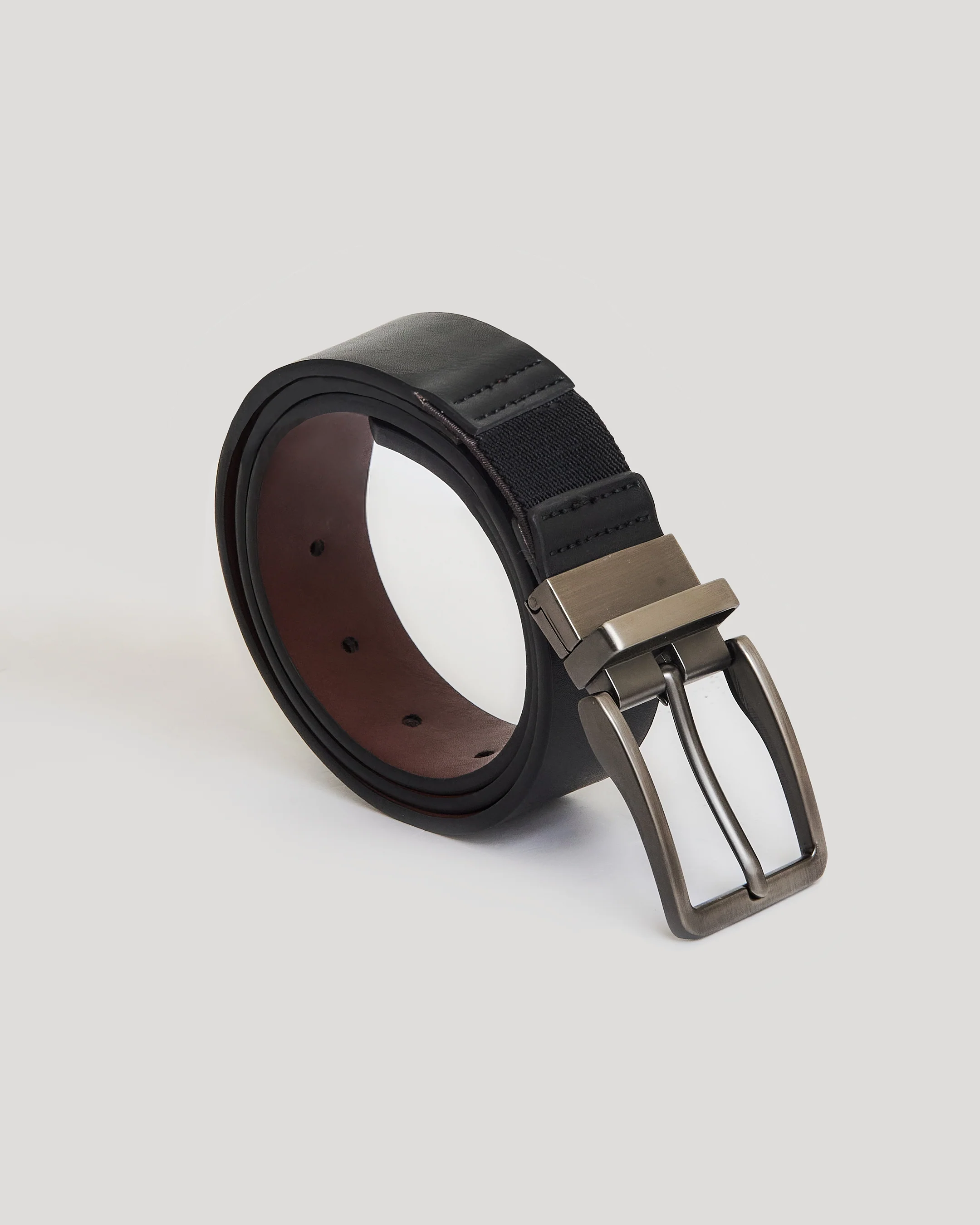 Casual Reversible Stretch Belt - Image 5