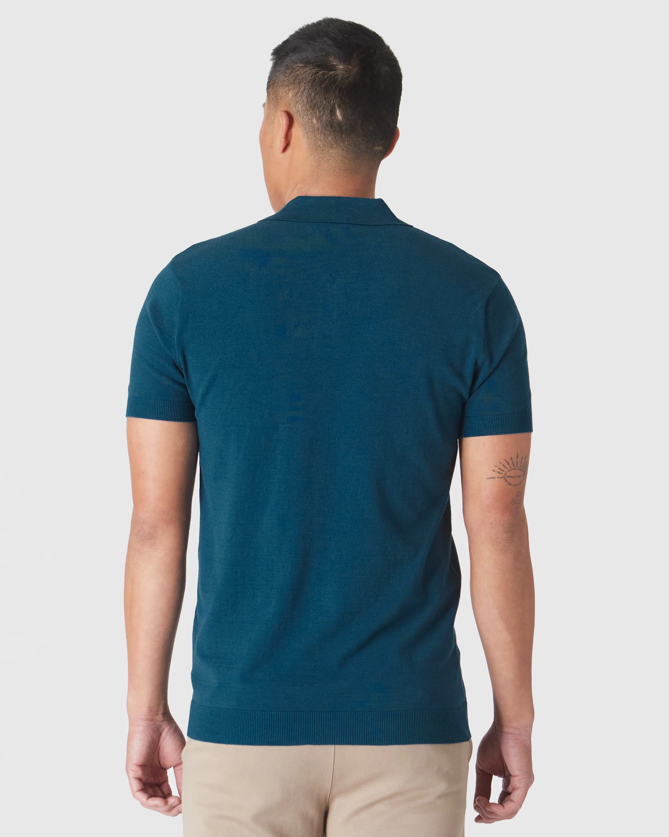 Centurion Short Sleeve Sweater Polo - Image 3