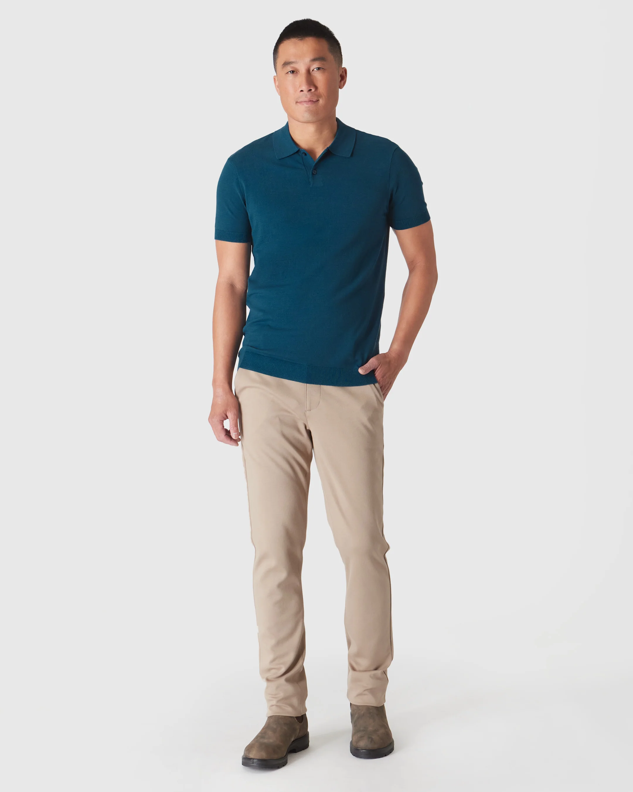 Centurion Short Sleeve Sweater Polo - Image 4