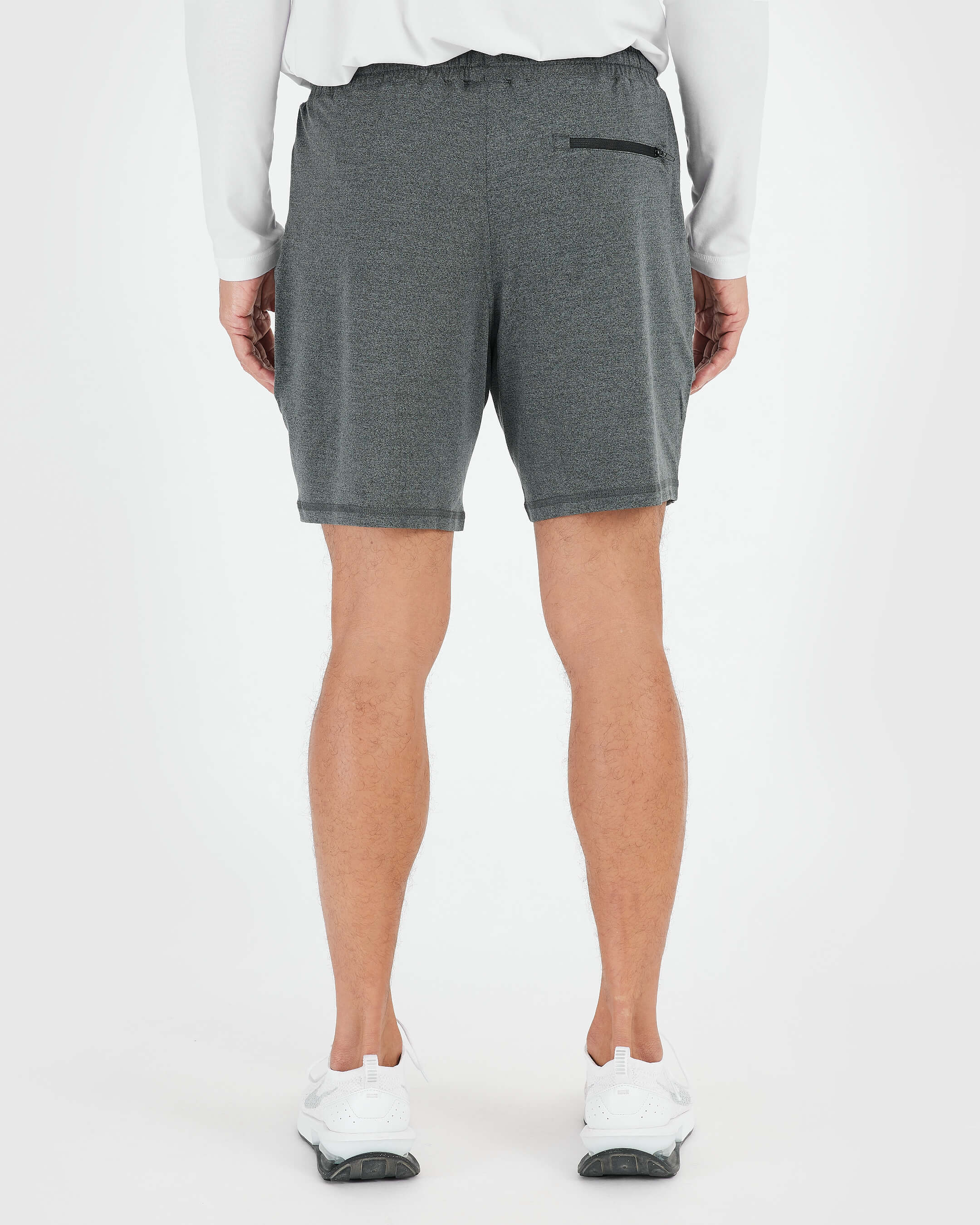 Charcoal & Dark Heather Navy Active Comfort Shorts 2-Pack - Image 4