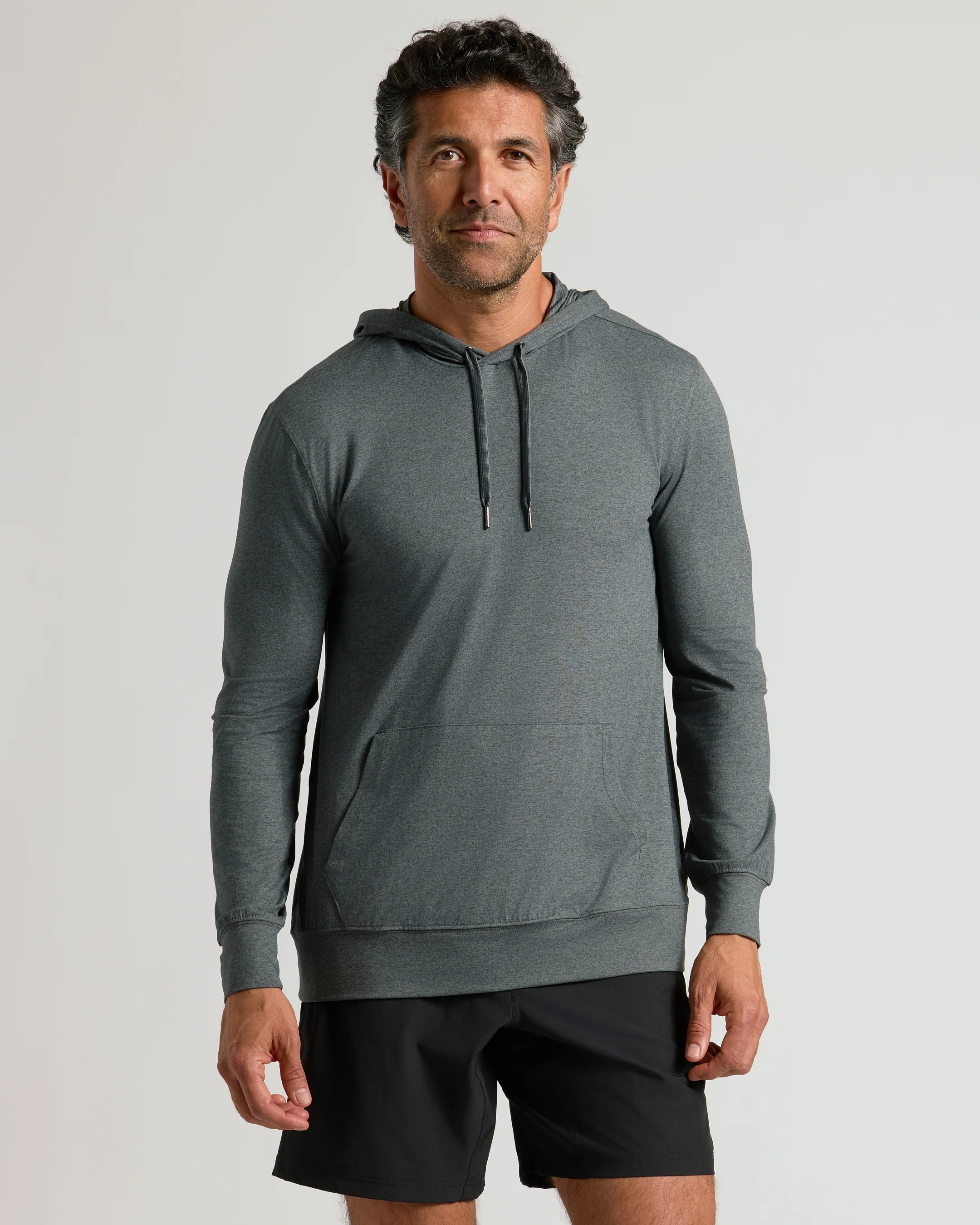 Charcoal Heather Active Comfort Pullover Hoodie