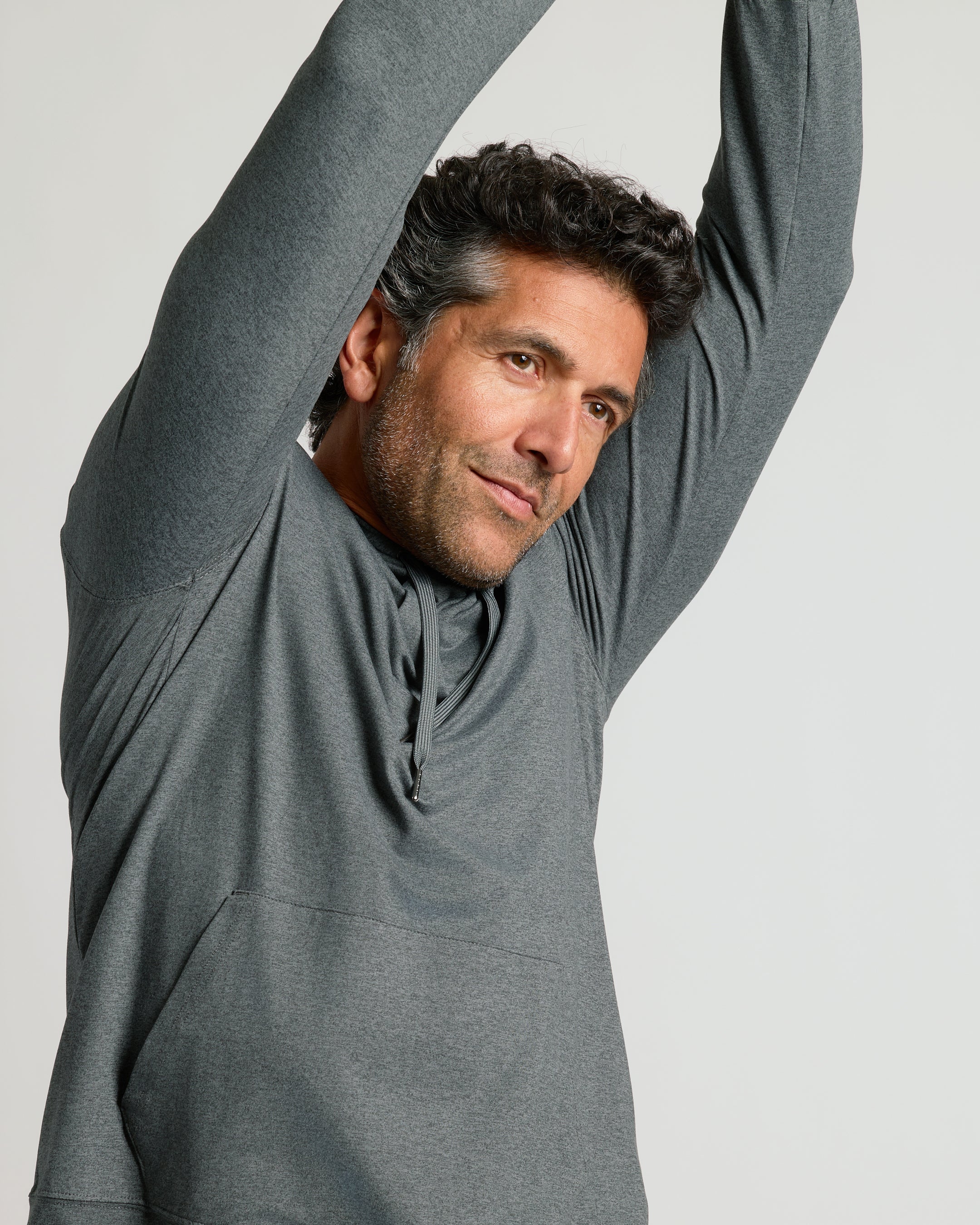 Charcoal Heather Active Comfort Pullover Hoodie - Image 10