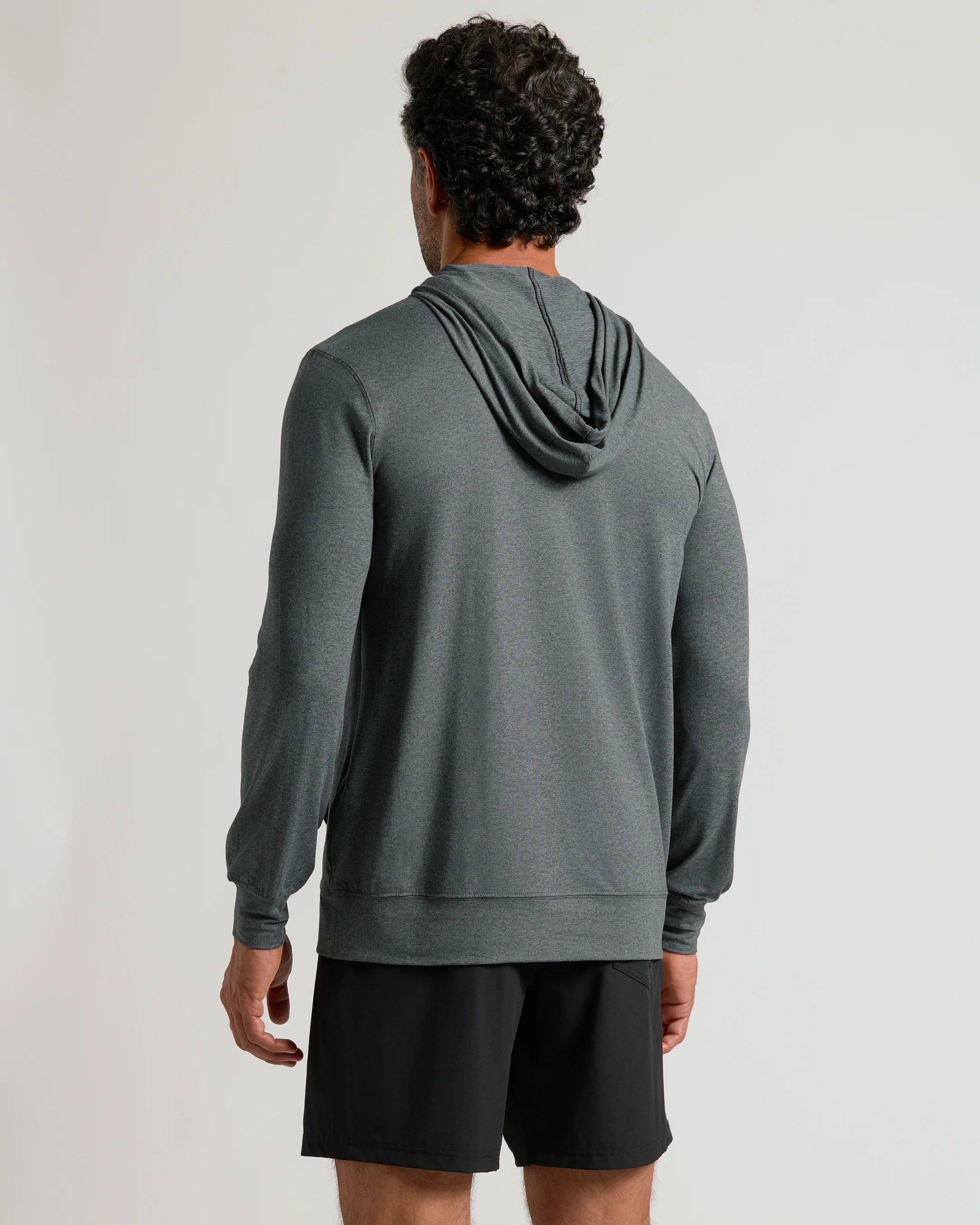 Charcoal Heather Active Comfort Pullover Hoodie - Image 3