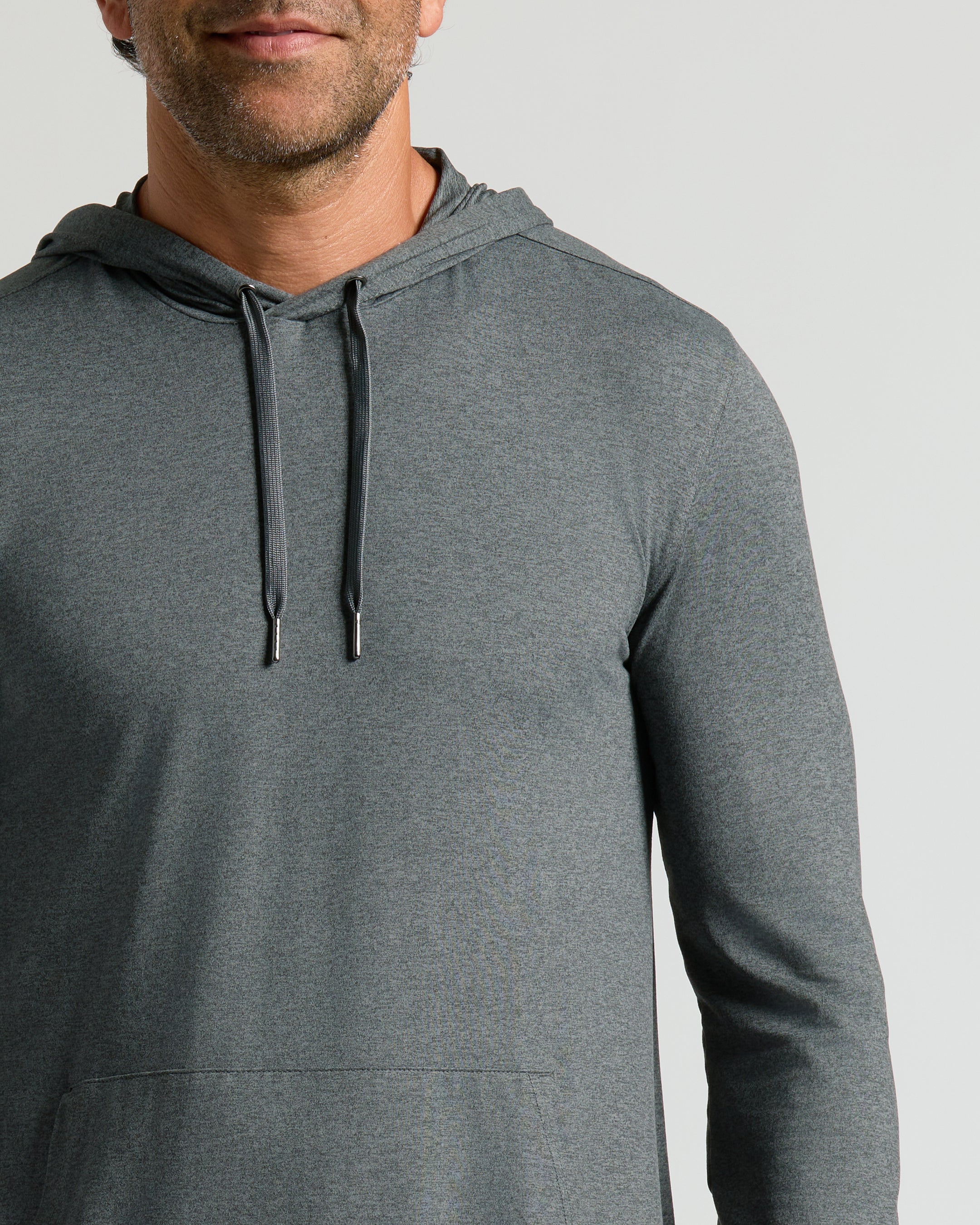 Charcoal Heather Active Comfort Pullover Hoodie - Image 5