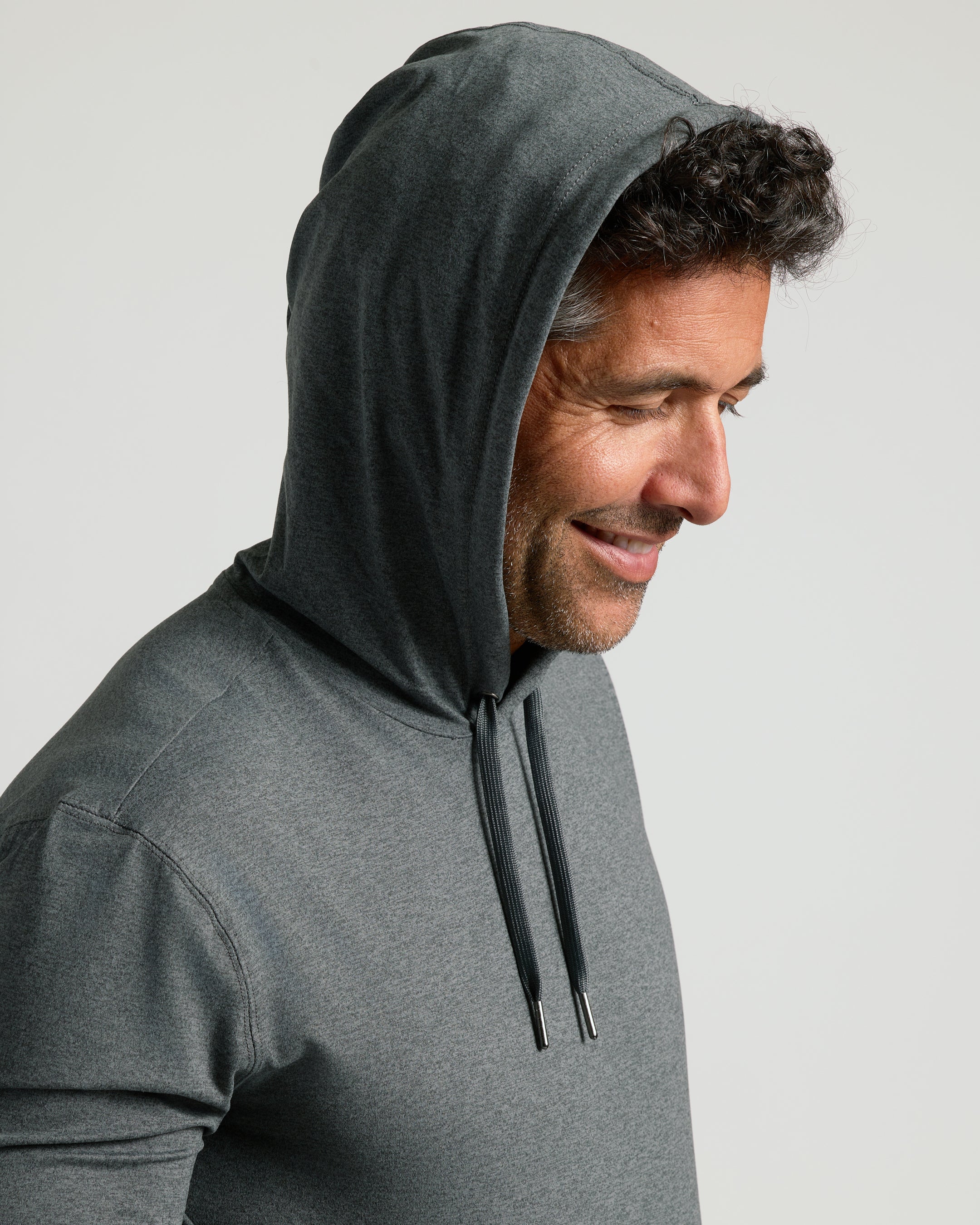 Charcoal Heather Active Comfort Pullover Hoodie - Image 7