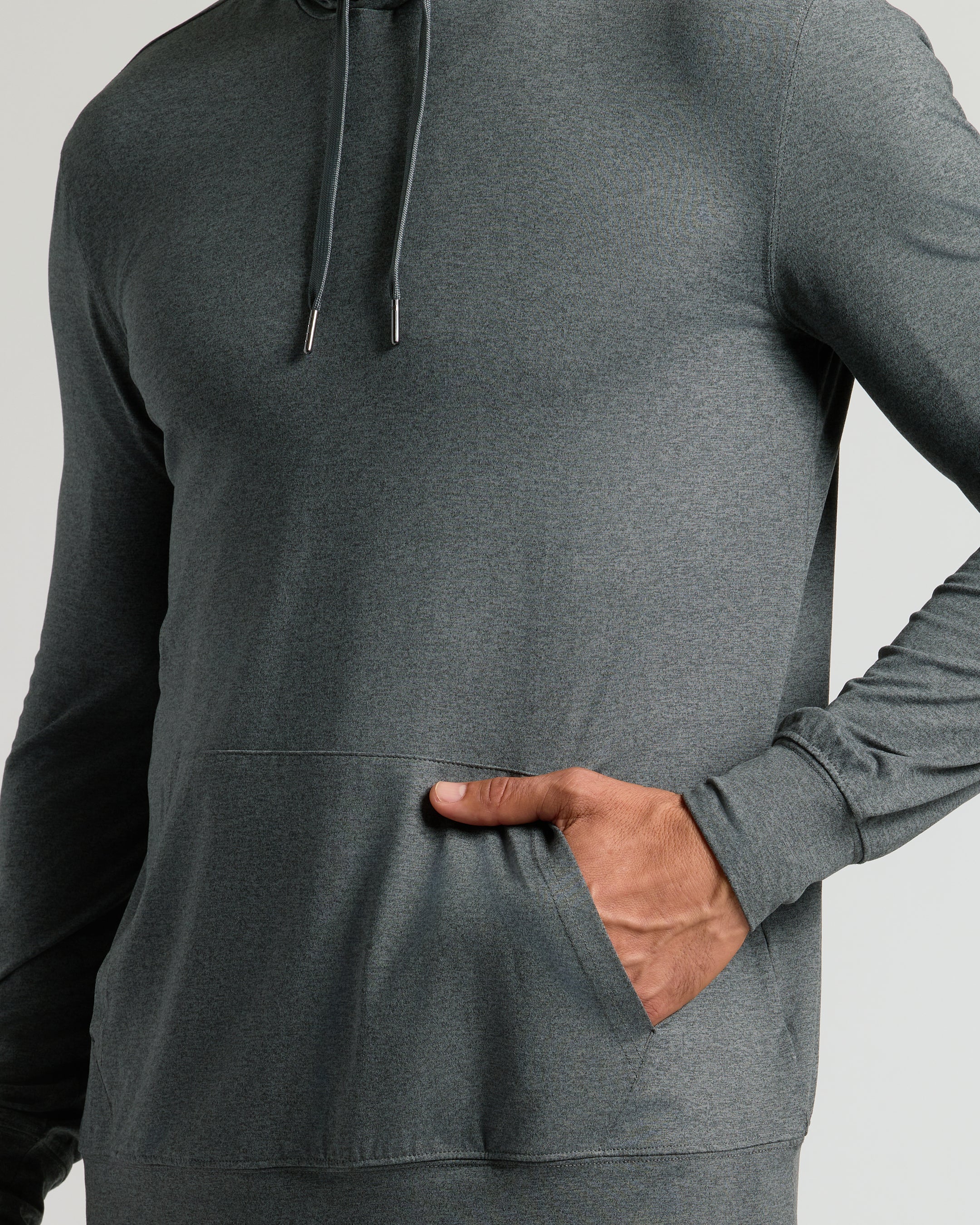 Charcoal Heather Active Comfort Pullover Hoodie - Image 8