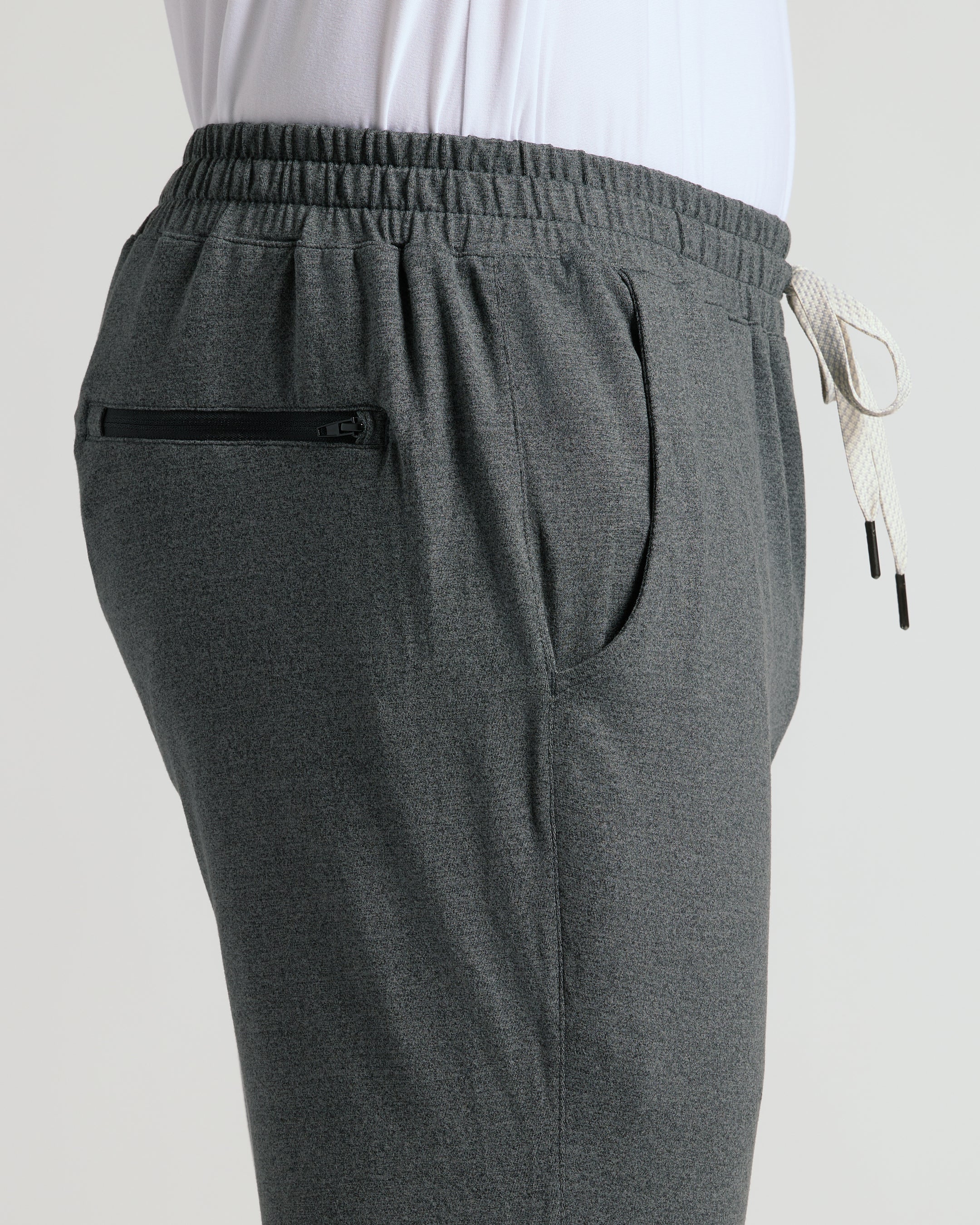 Charcoal Heather Gray Active Joggers - Image 6