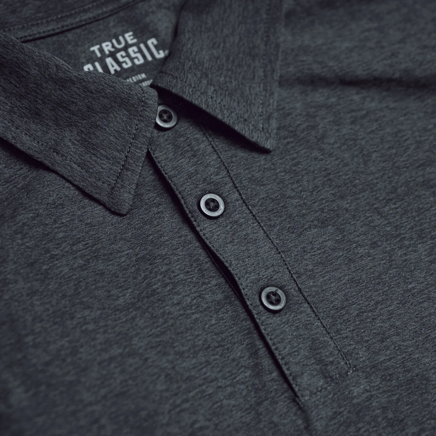 Charcoal Heather Gray Active Polo - Image 7