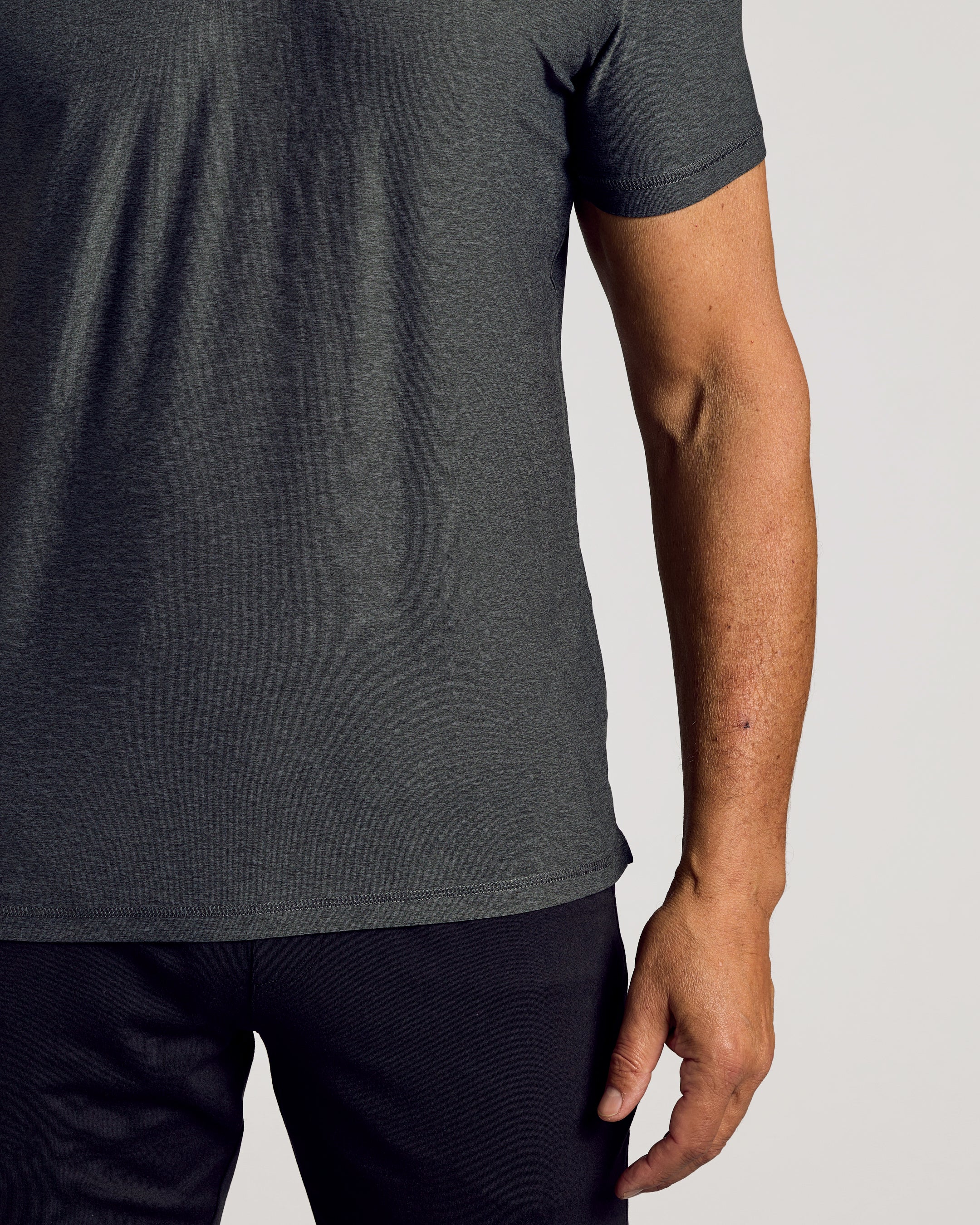 Charcoal Heather Gray Active Polo 2.0 - Image 5