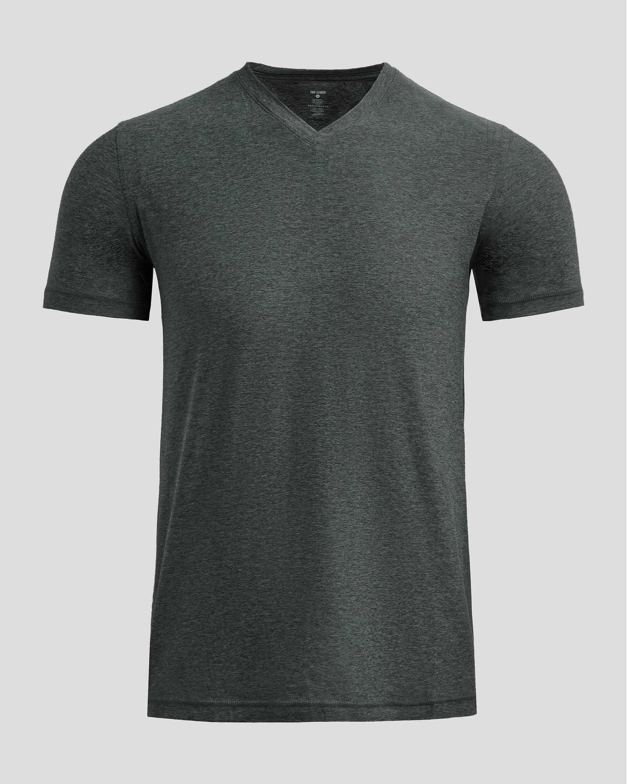 Charcoal Heather Gray Active V-Neck - Image 2