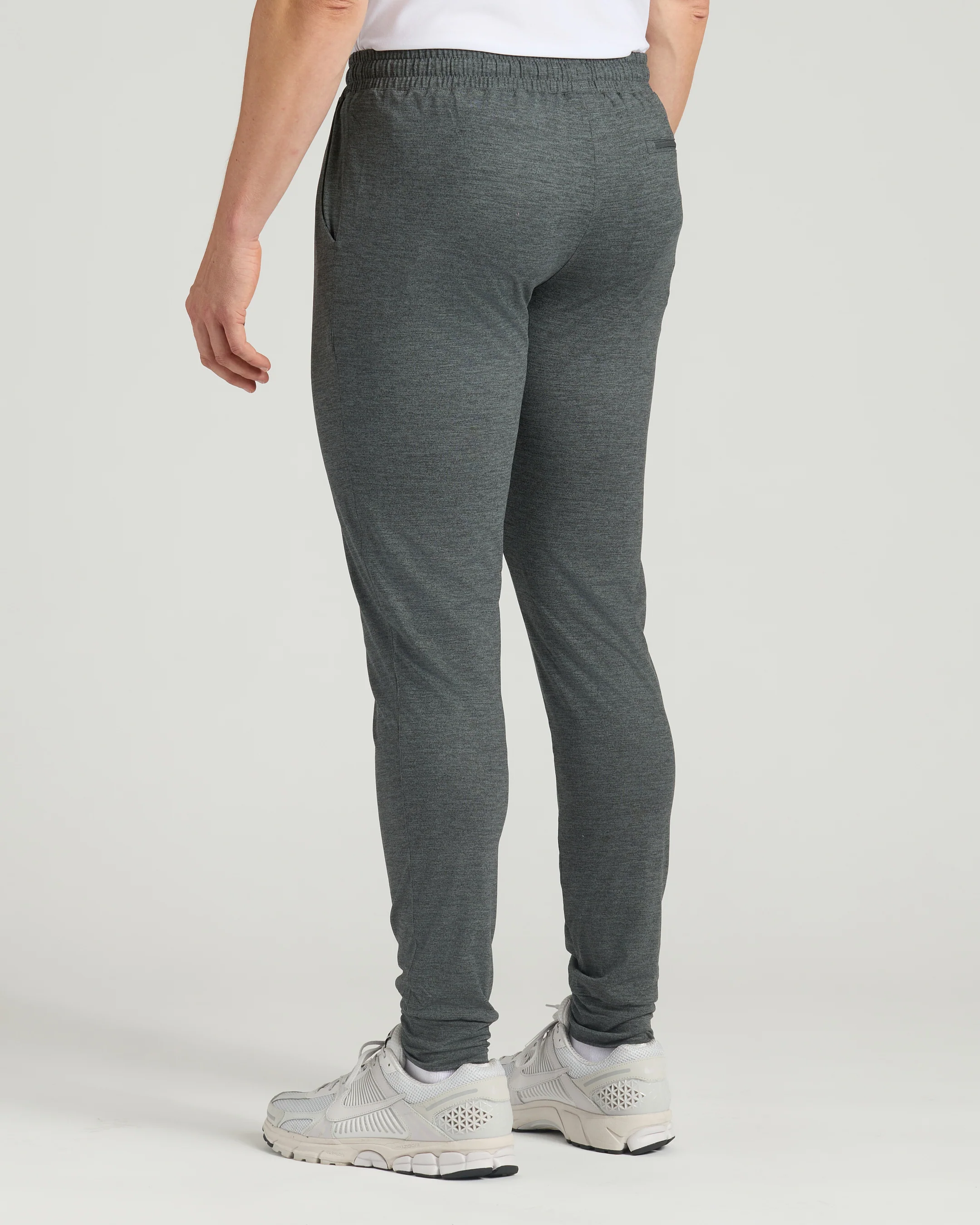 Charcoal Heather Gray Tall Active Joggers - Image 3