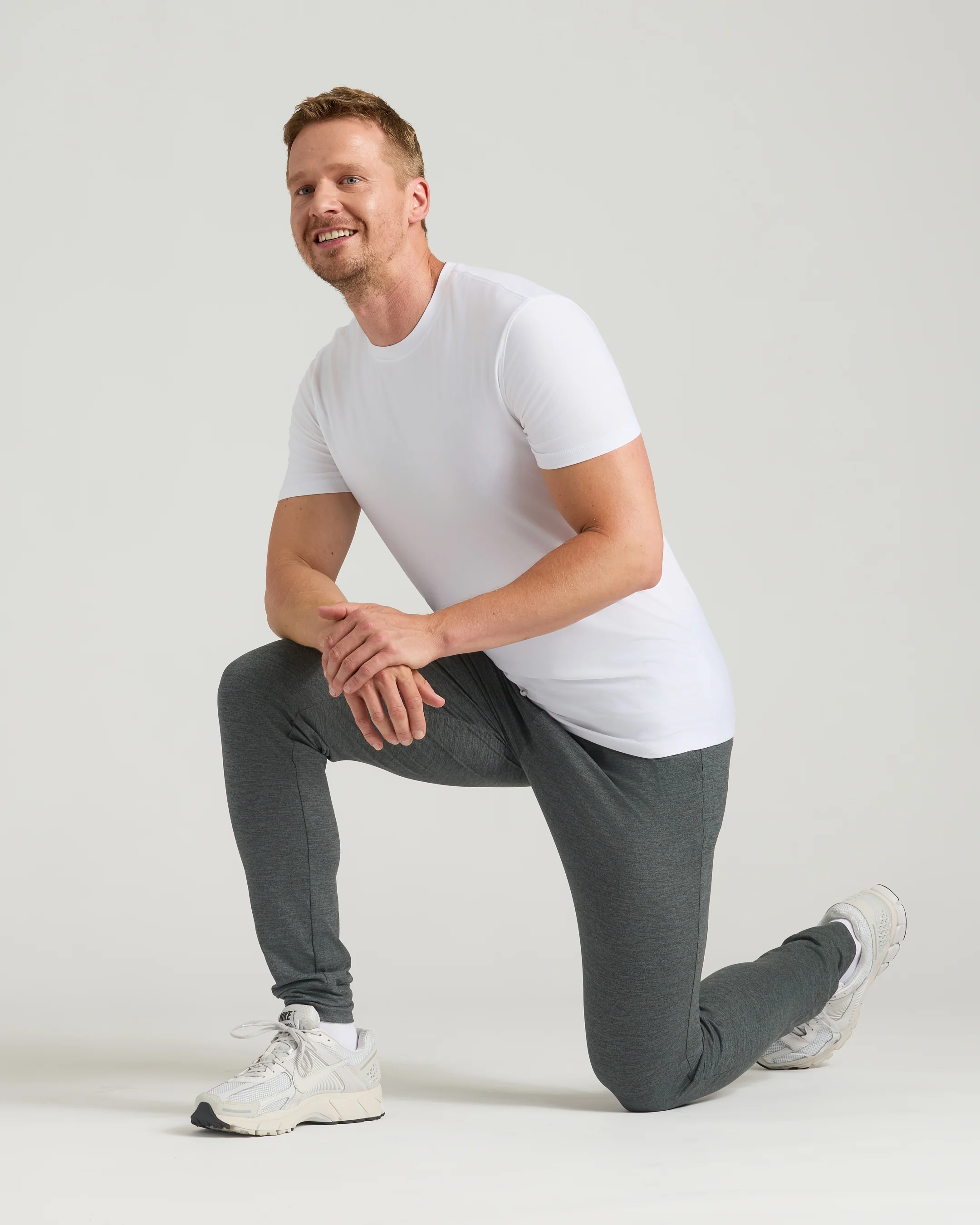Charcoal Heather Gray Tall Active Joggers - Image 5
