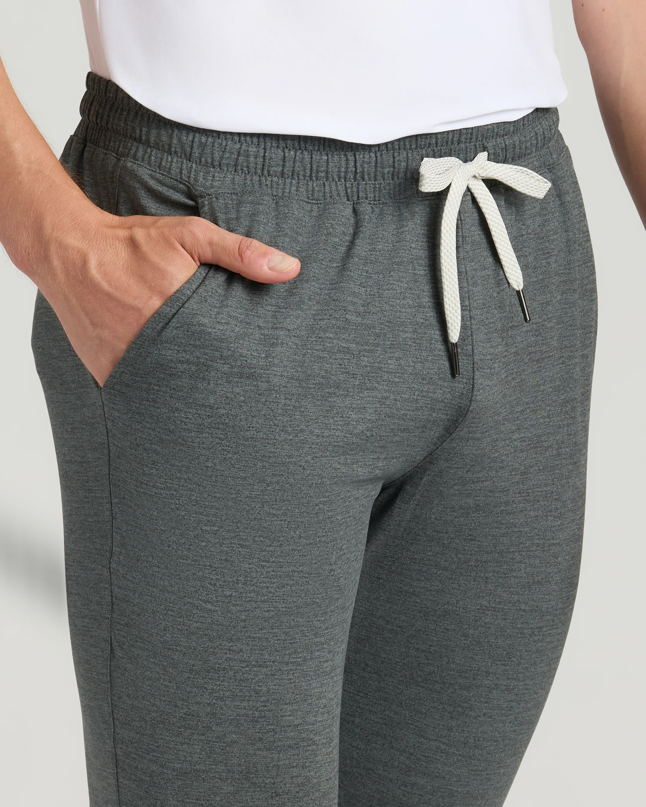 Charcoal Heather Gray Tall Active Joggers - Image 6