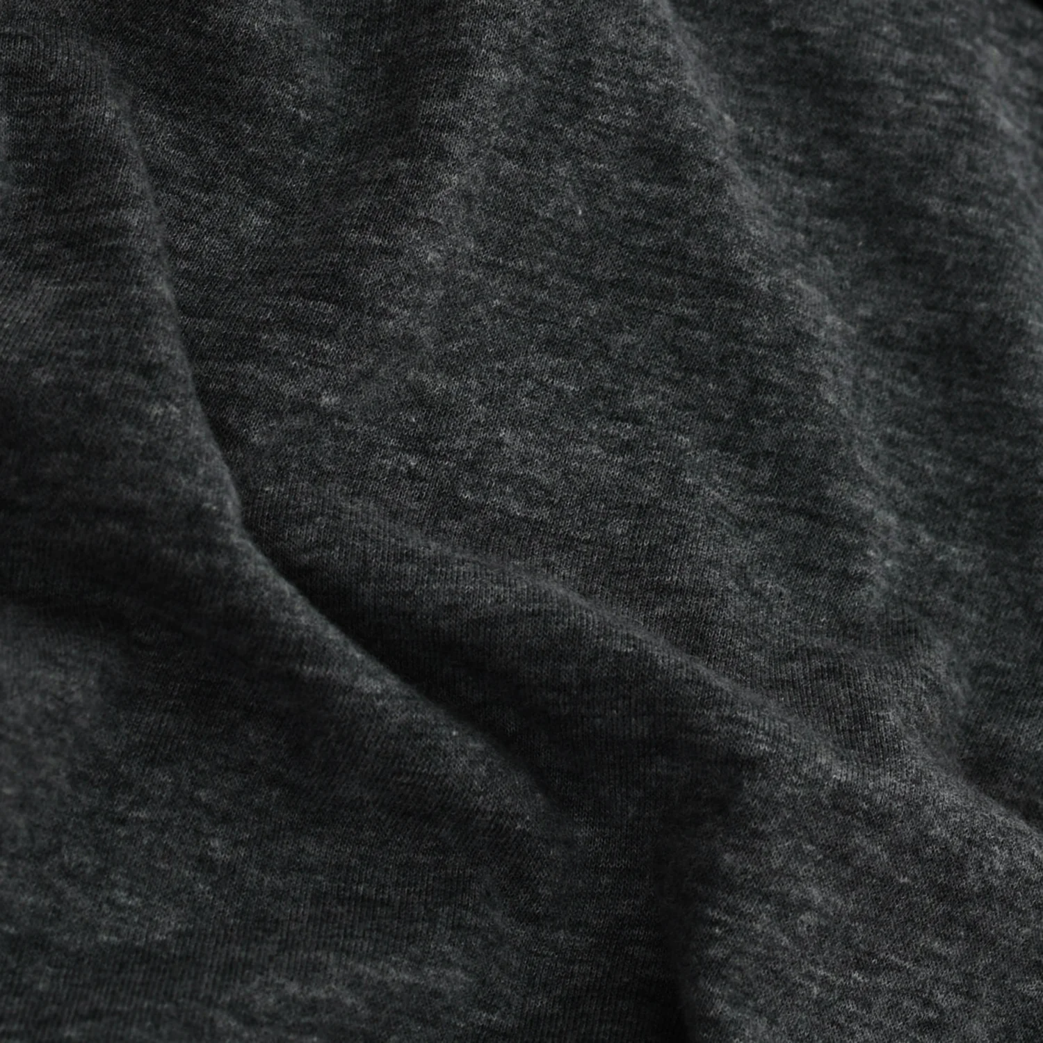 Charcoal Heather Gray Classic V-Neck - Image 8