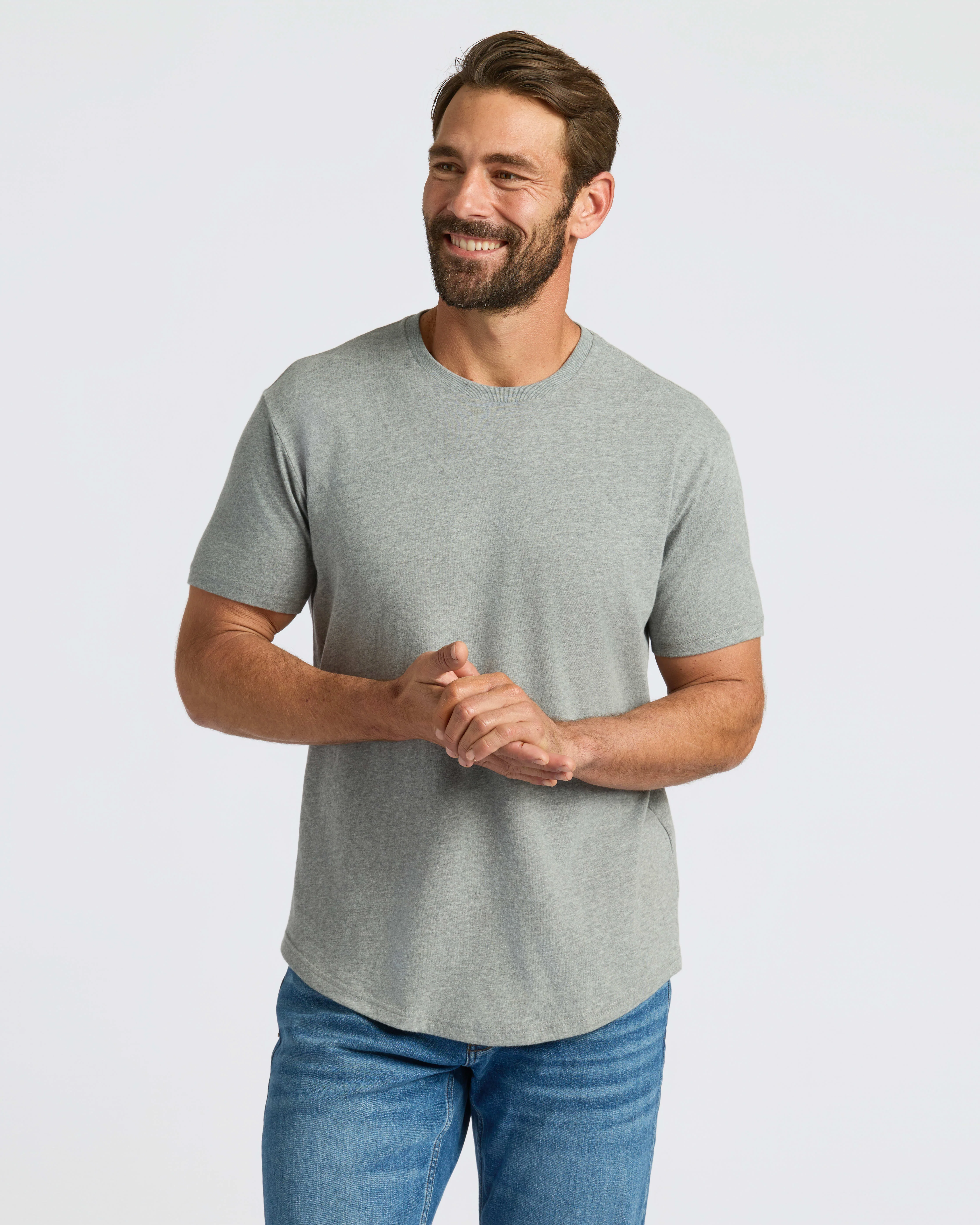 Classic Curved Hem Crew Neck 6-Pack - Image 4