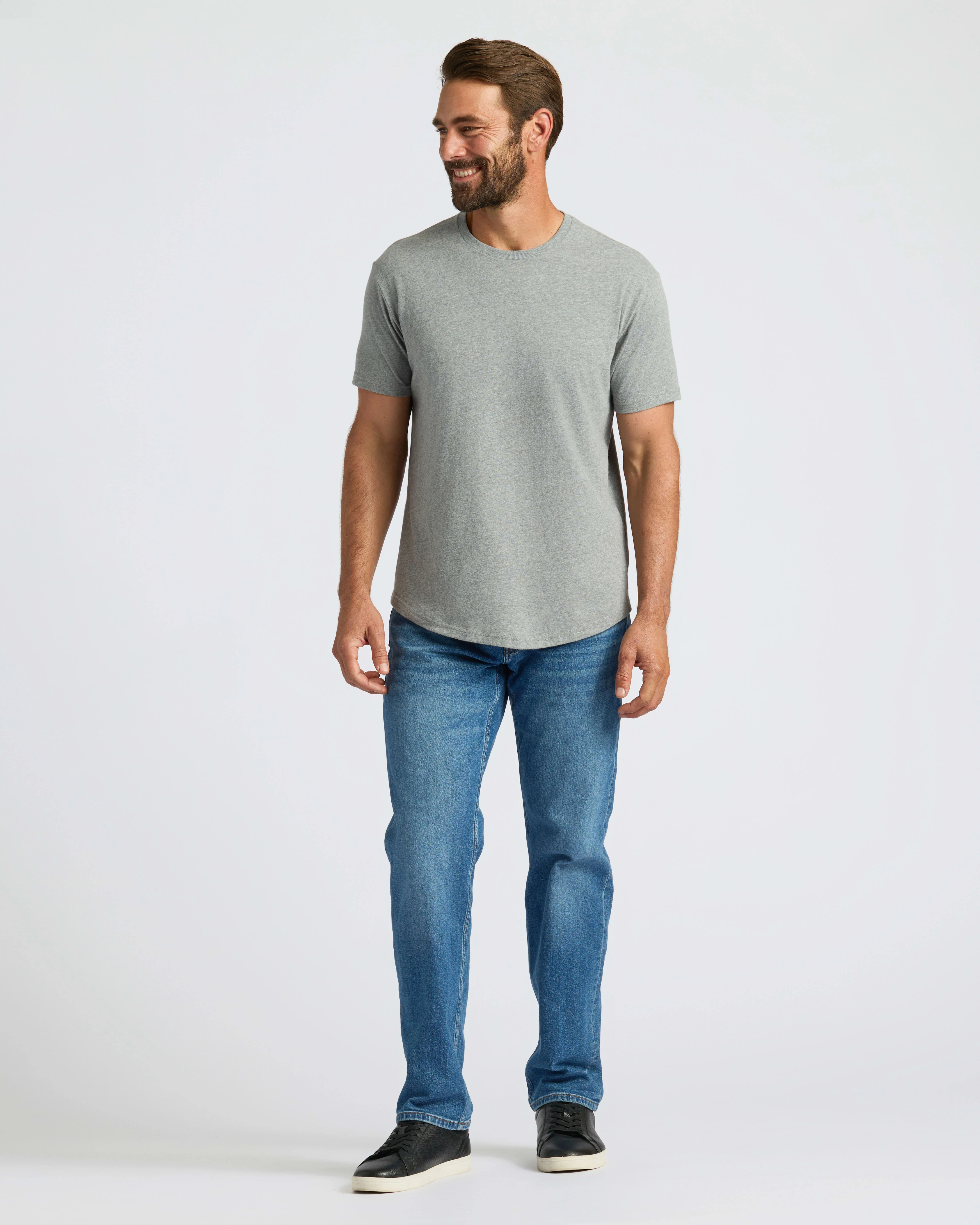 Classic Curved Hem Crew Neck 6-Pack - Image 5
