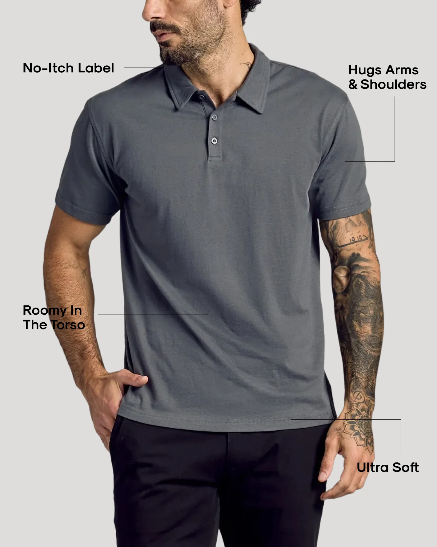 The Essentials Classic Polo 3-Pack - Image 3