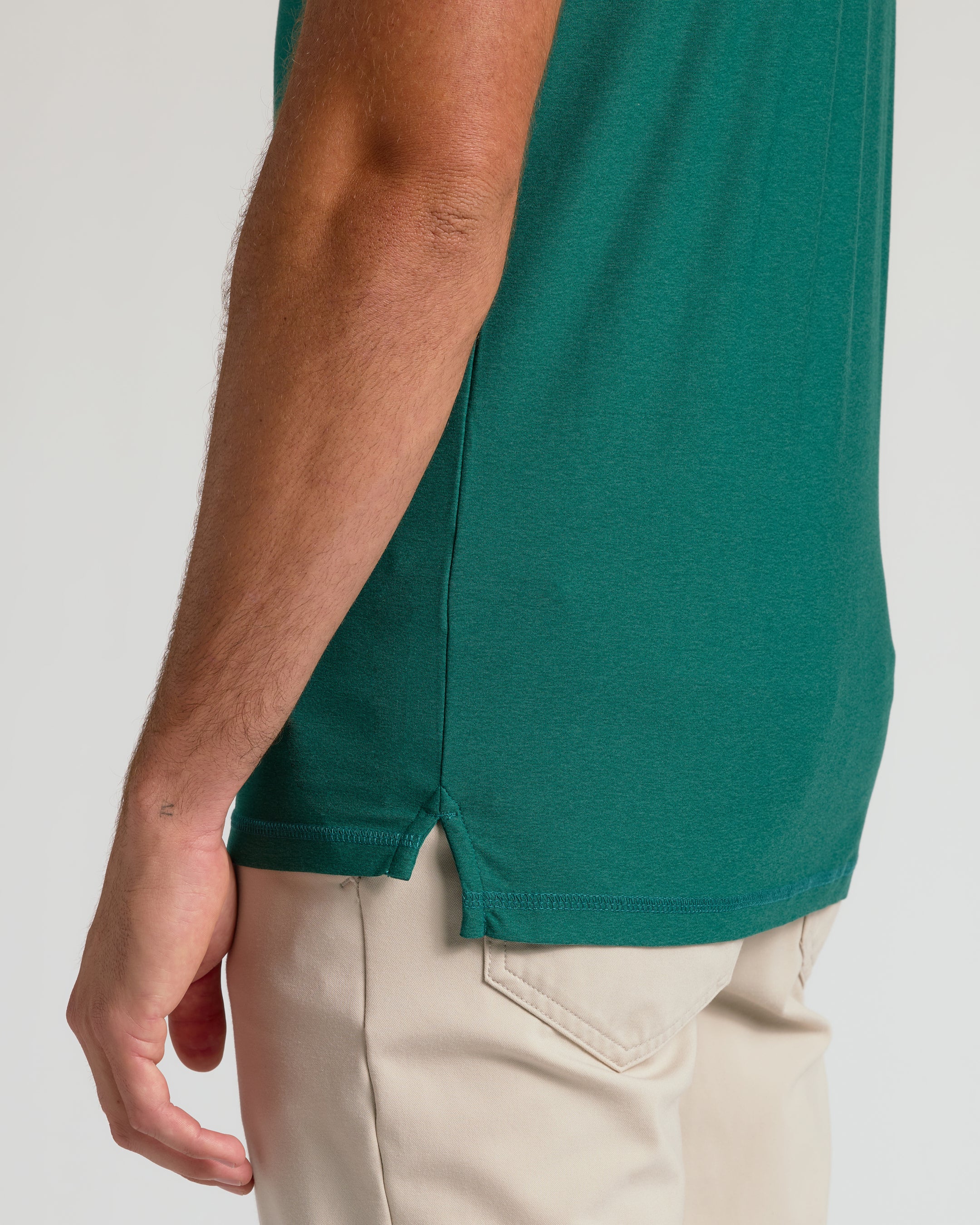 Clover Short Sleeve Tall Active Polo - Image 5