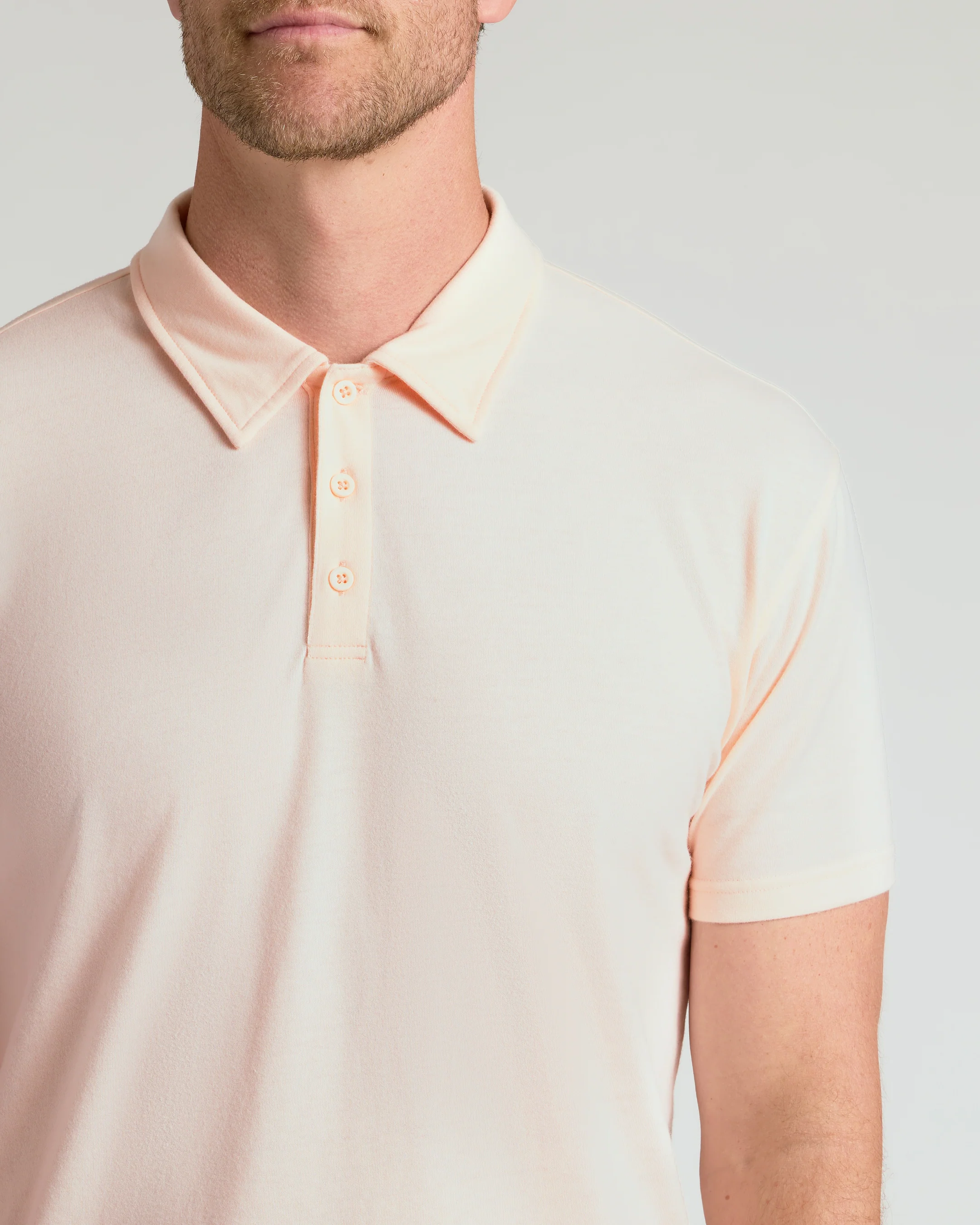 Coral Blush Classic Polo - Image 5