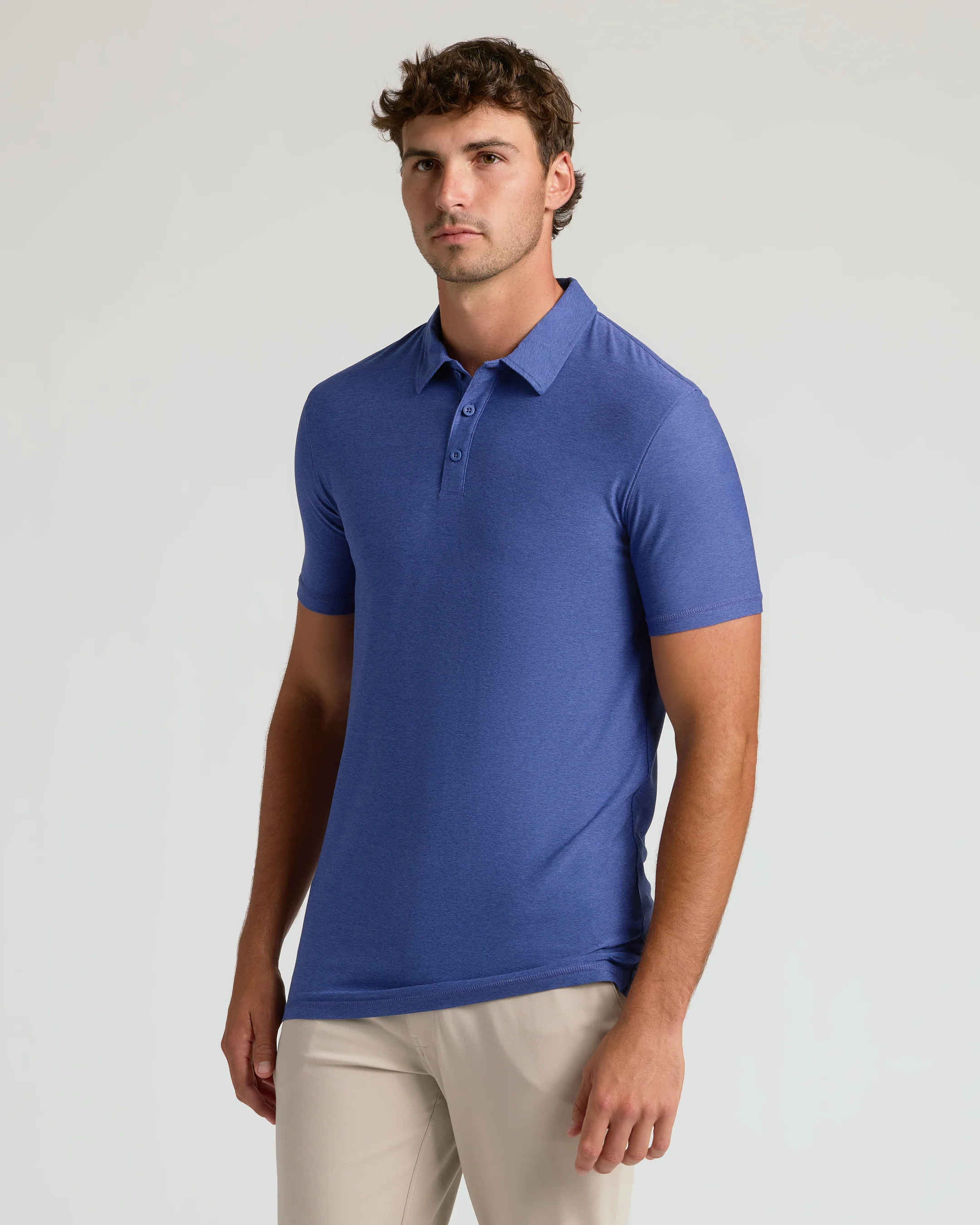 Cosmos Short Sleeve Tall Active Polo - Image 4
