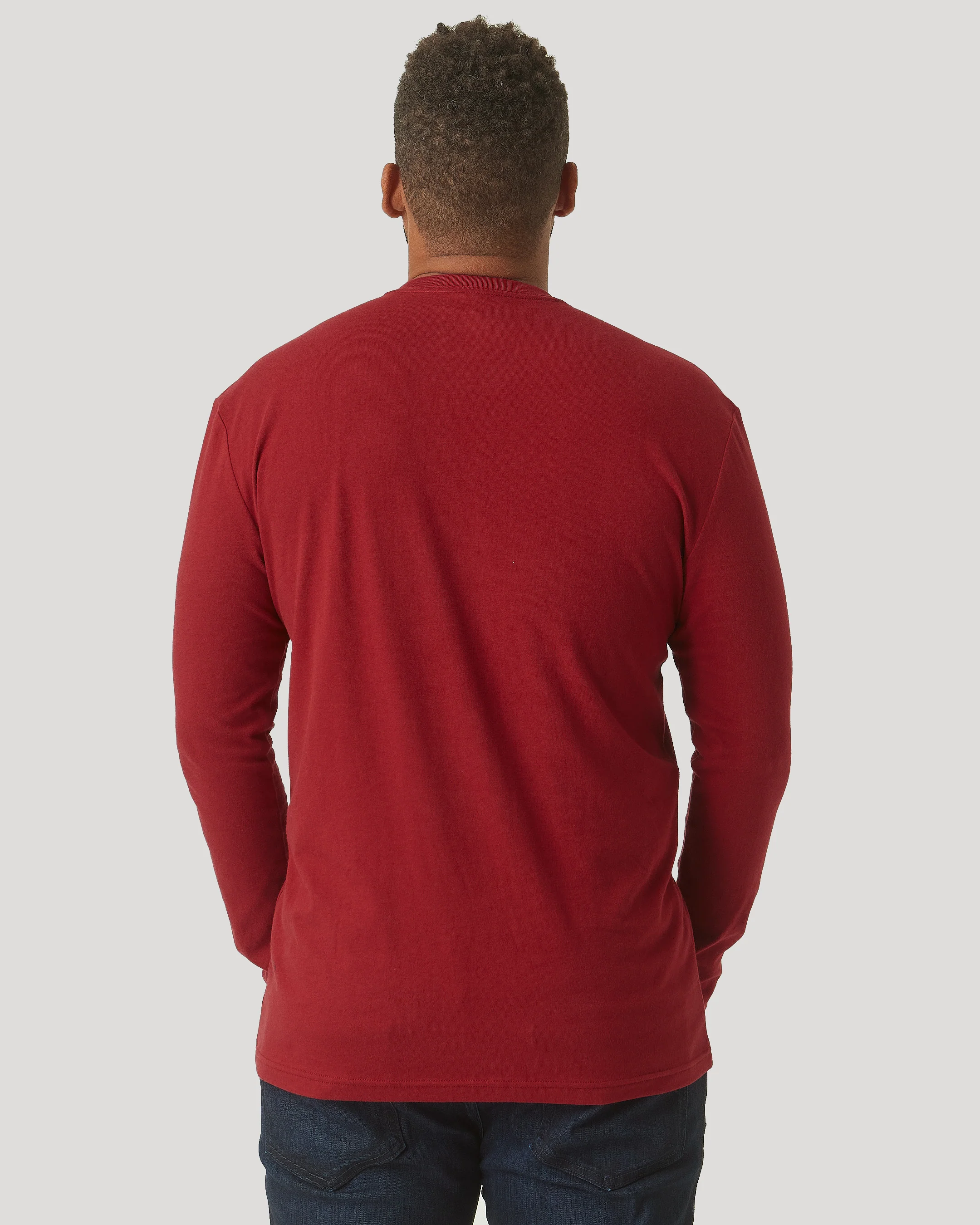 Crimson Long Sleeve Crew Neck - Image 3
