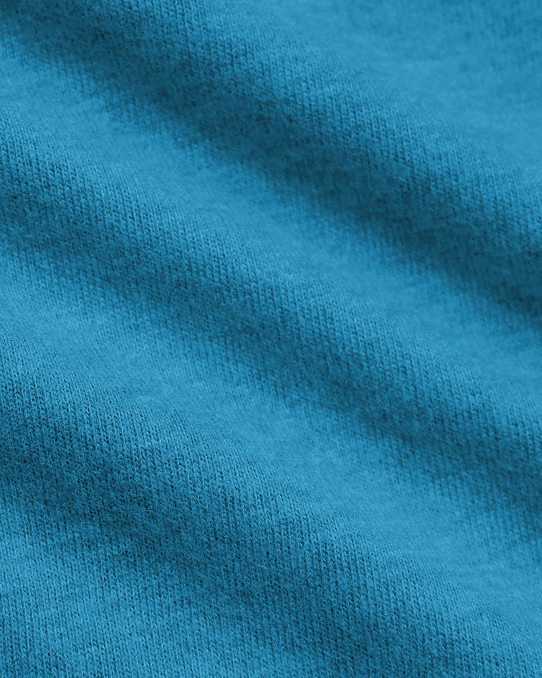 Dark Heather Bahama Blue Classic V-Neck - Image 9
