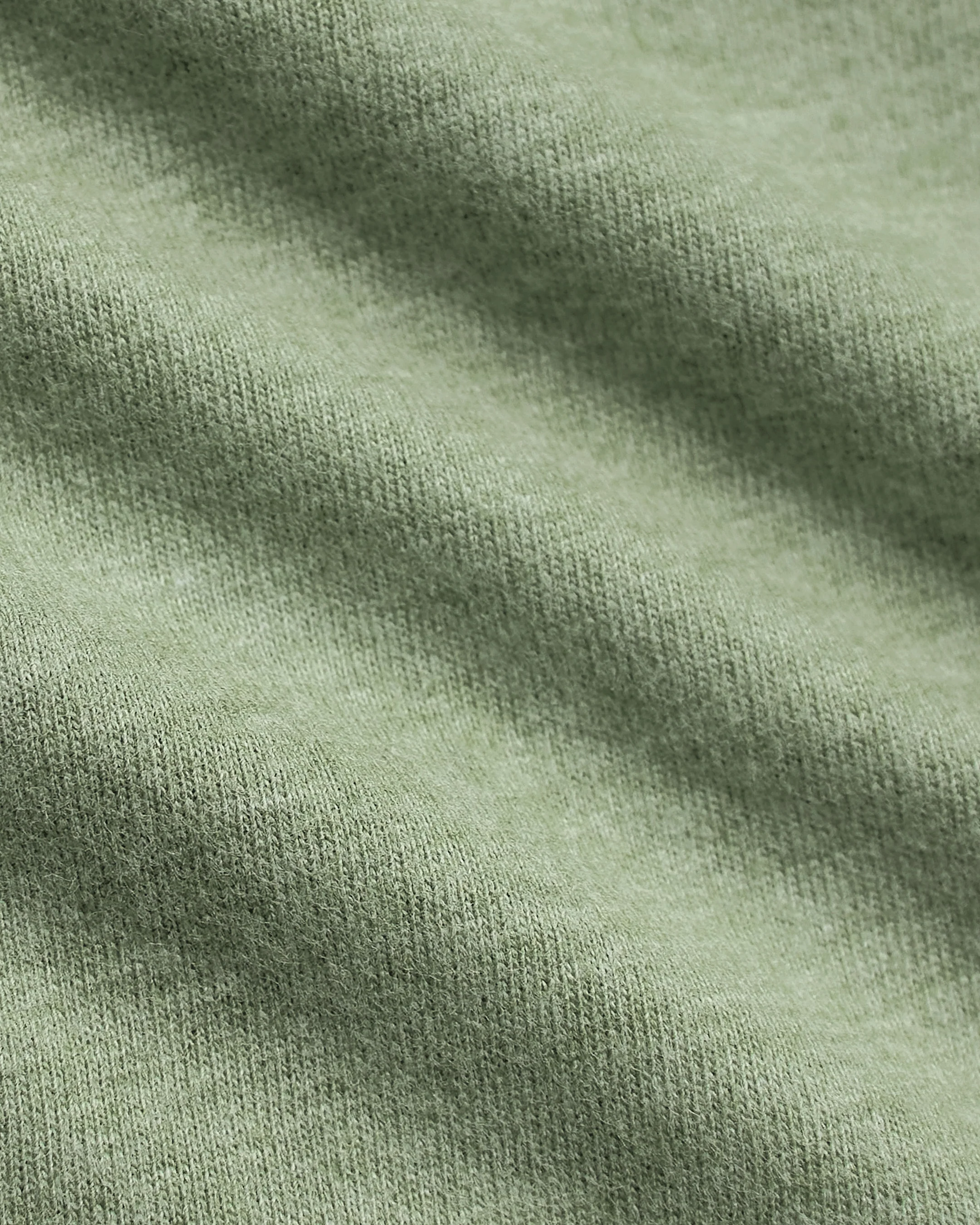 Dark Heather Bay Green Classic Crew Neck - Image 8