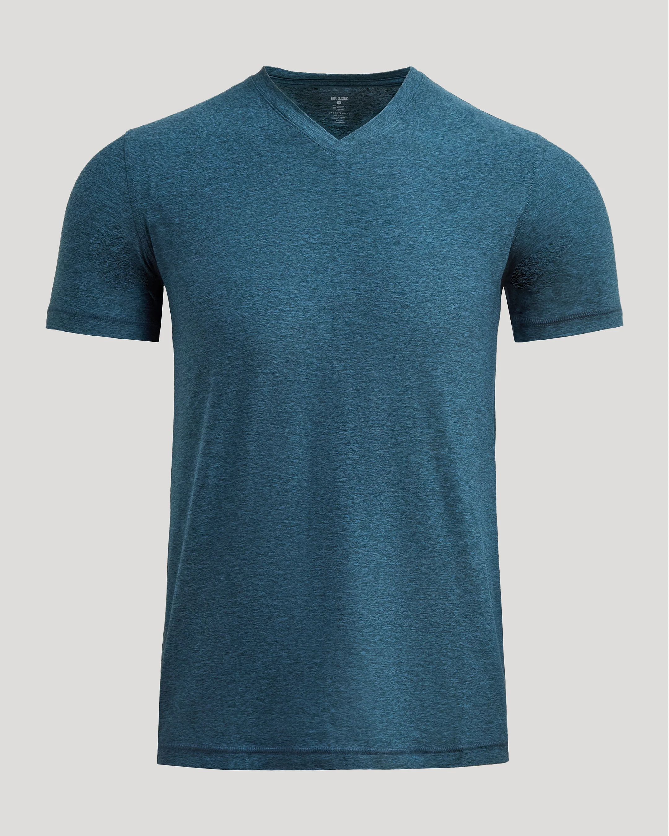 Dark Heather Bluebird Active V-Neck - Image 2