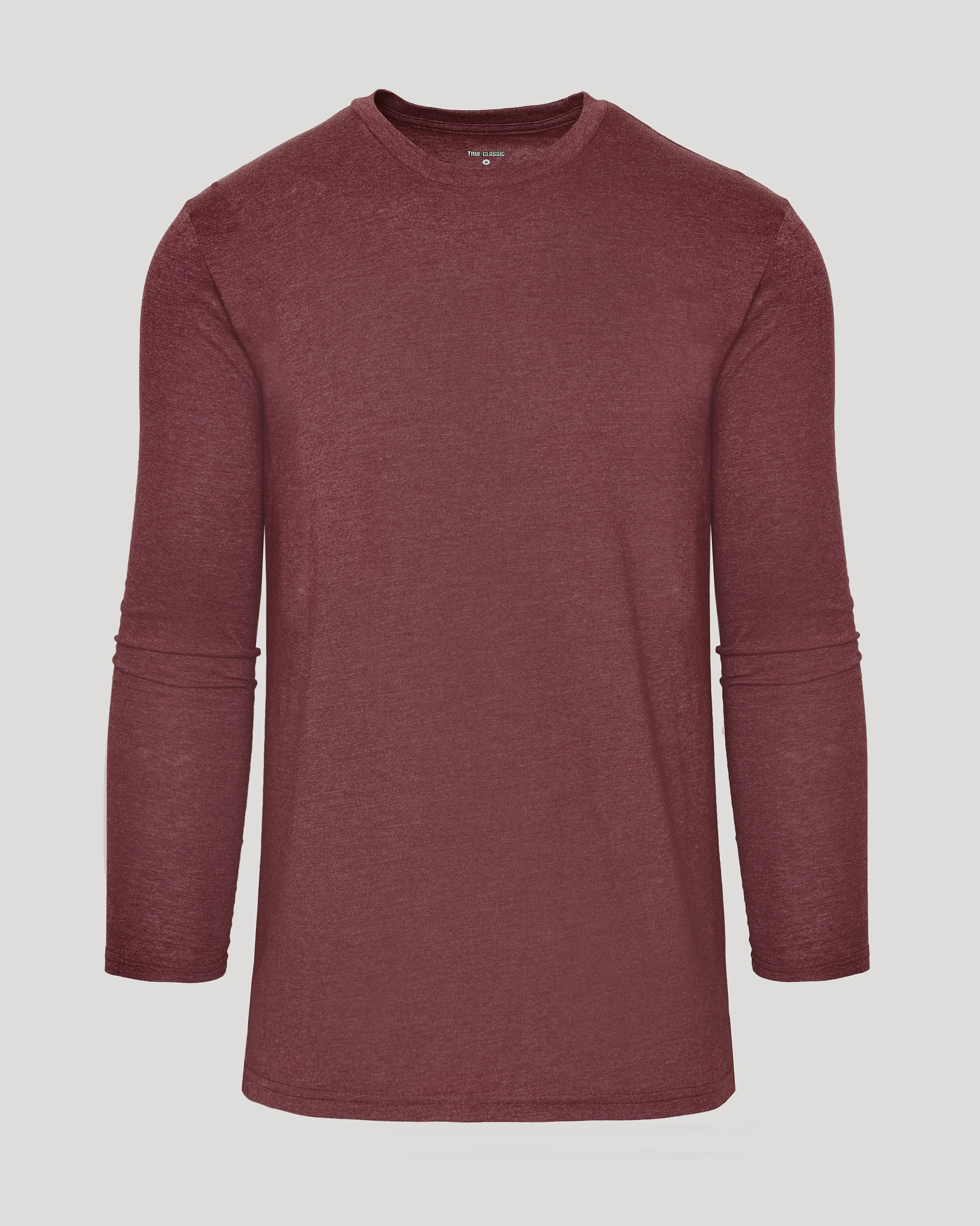 Dark Heather Clovewood Tall Long Sleeve T-Shirt - Image 2
