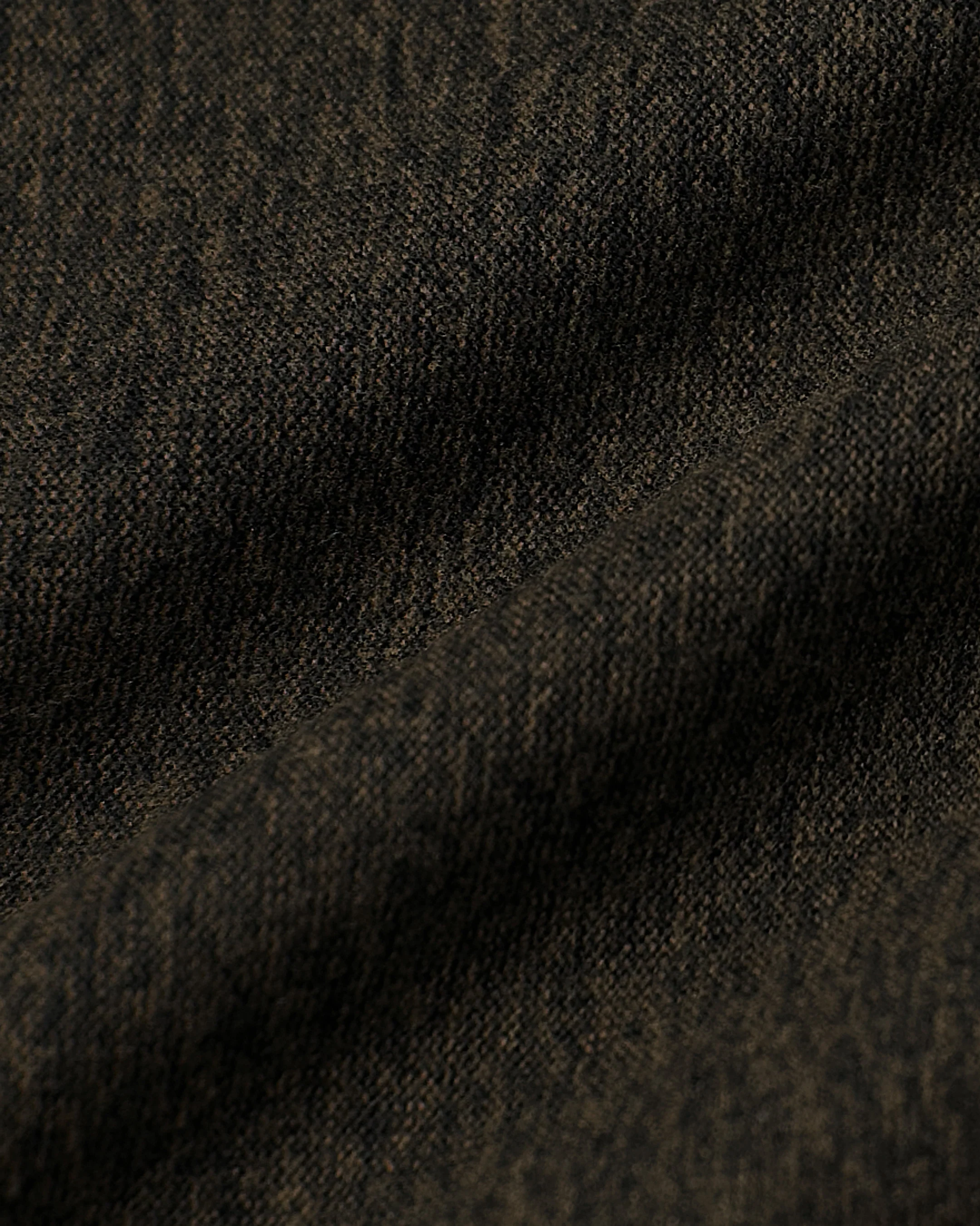 Dark Heather Cocoa Active Crew Neck Tee - Image 6