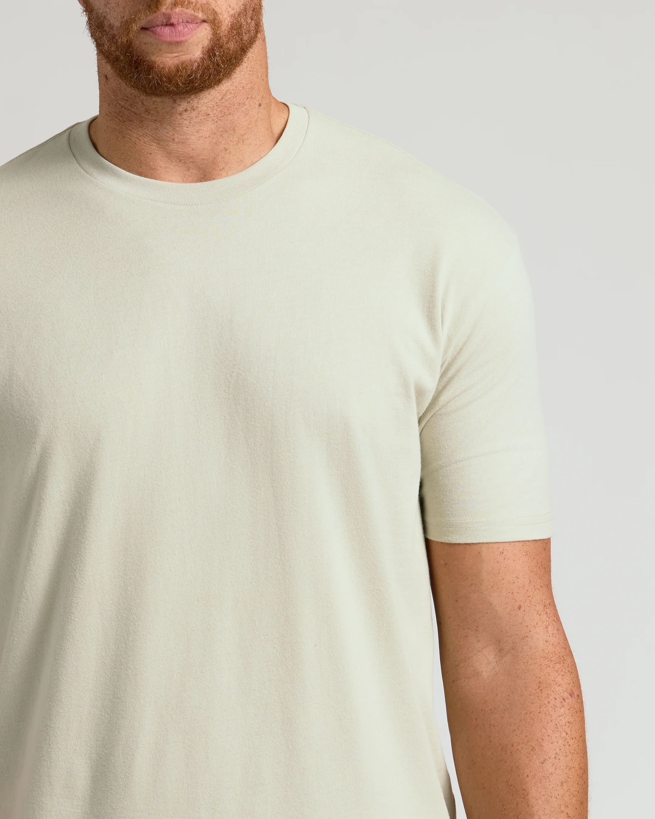 Dark Heather Graystone Tall Straight Hem Crew Neck T-Shirt - Image 6