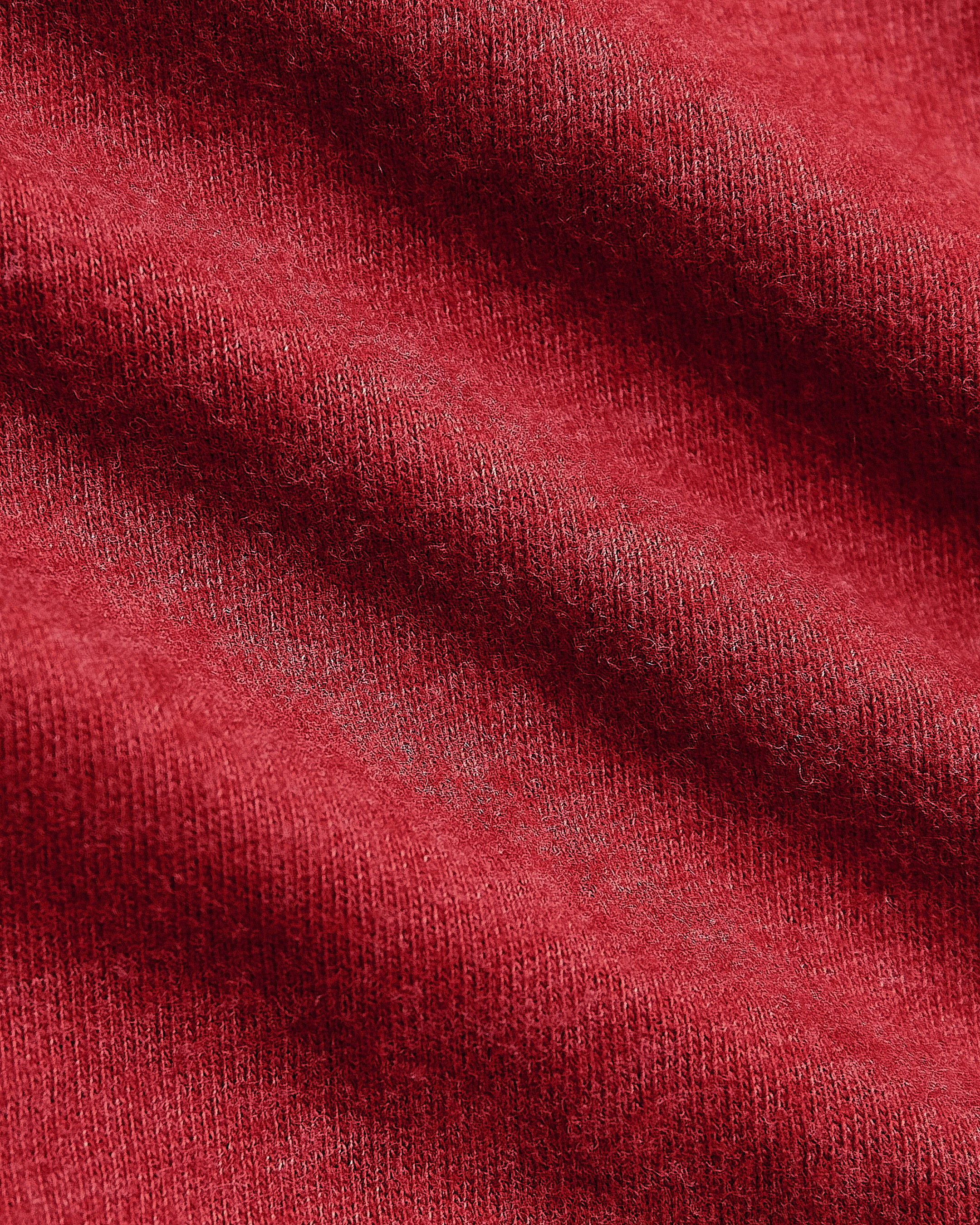 Dark Heather Lava Classic V-Neck - Image 8